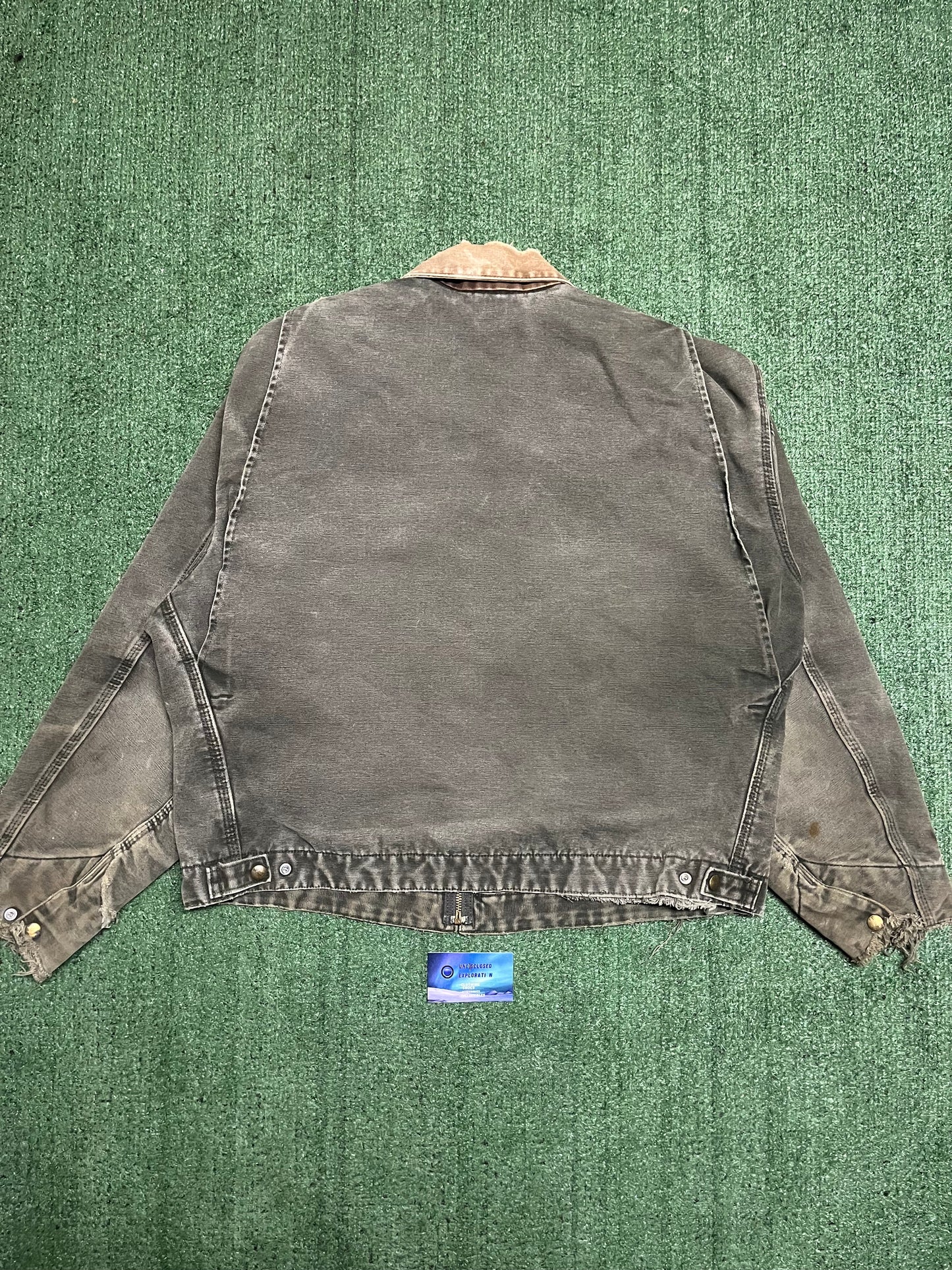 Vintage Carhartt Detroit moss green J97 moss