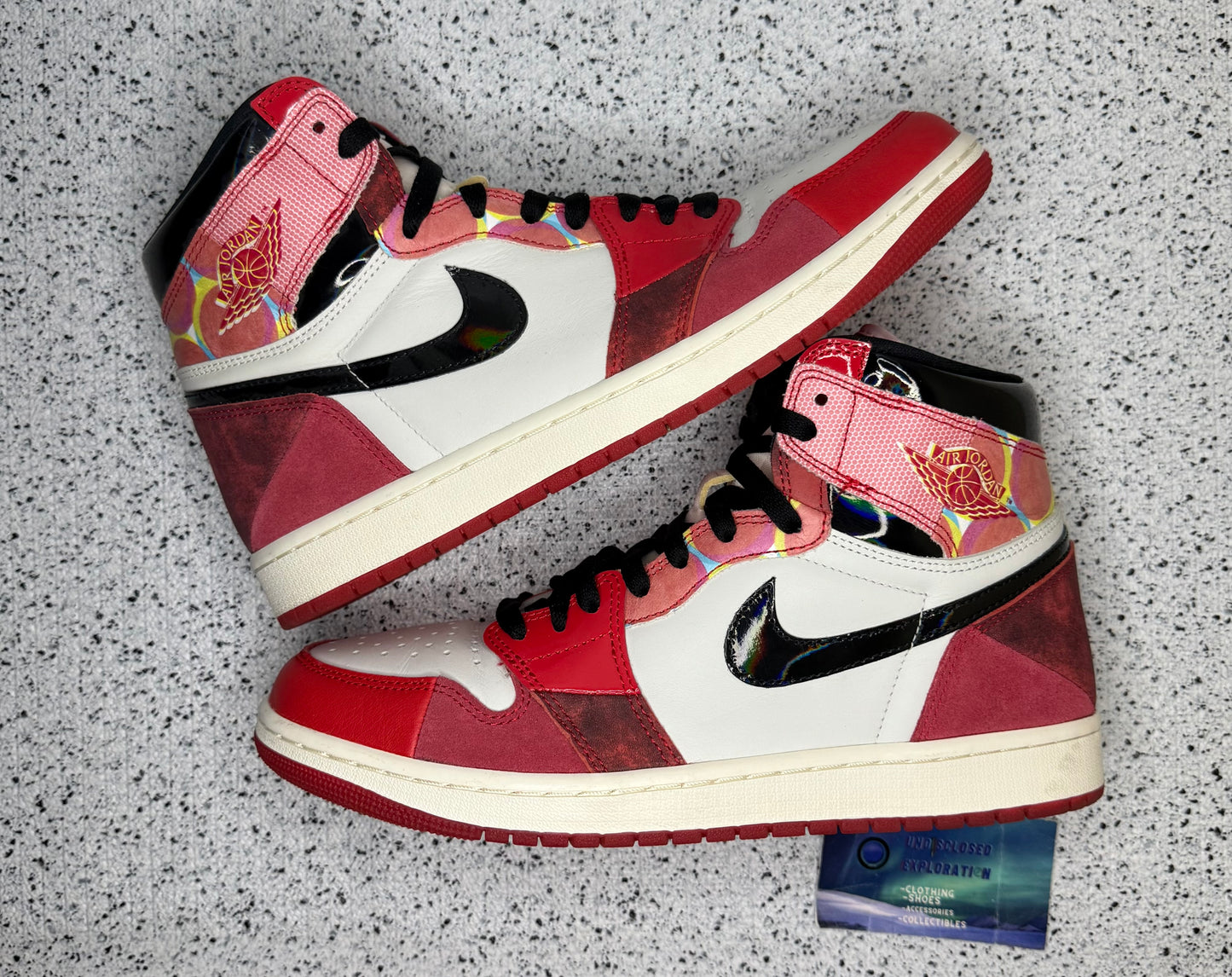 Jordan 1 Spider Man Next Chapter 10 Men/11.5 Women “Preowned”