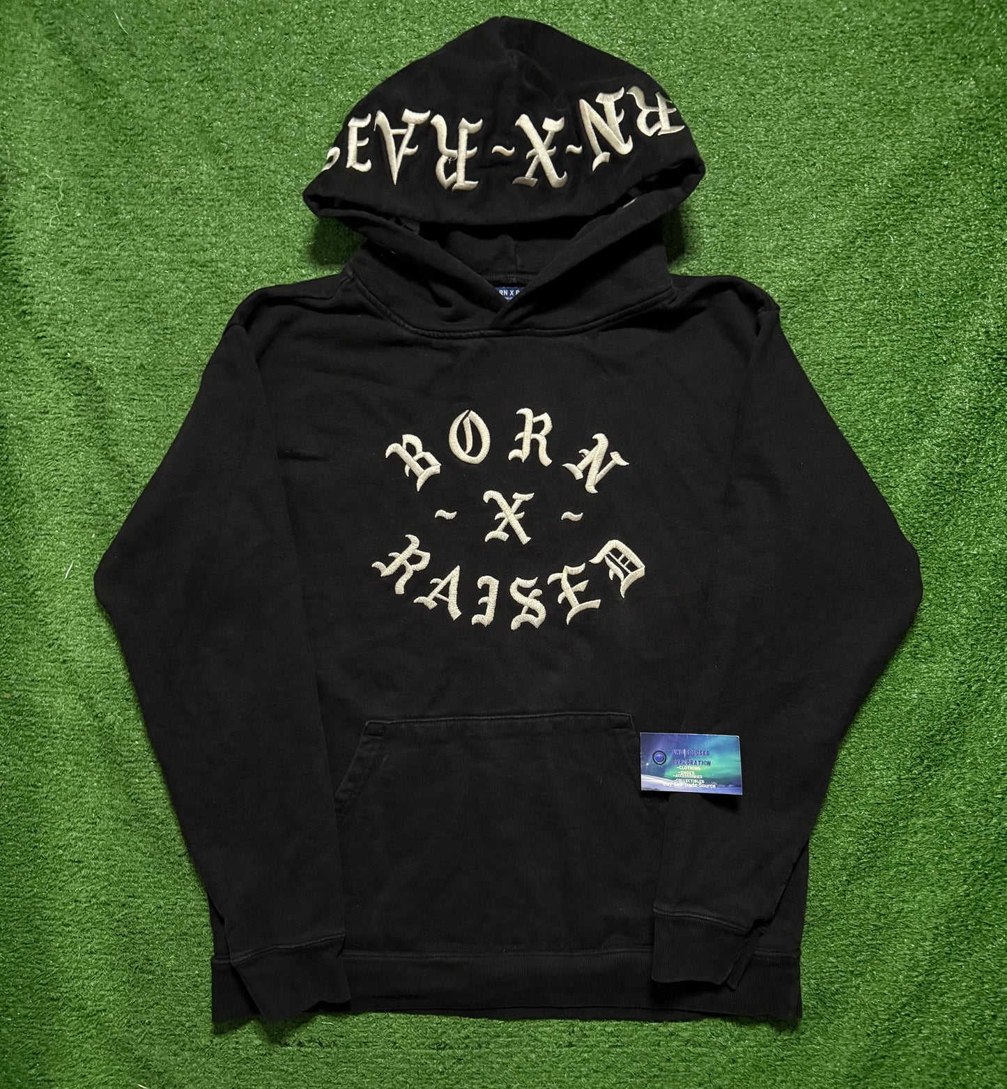 Born X Raised Embroidered Hoodie