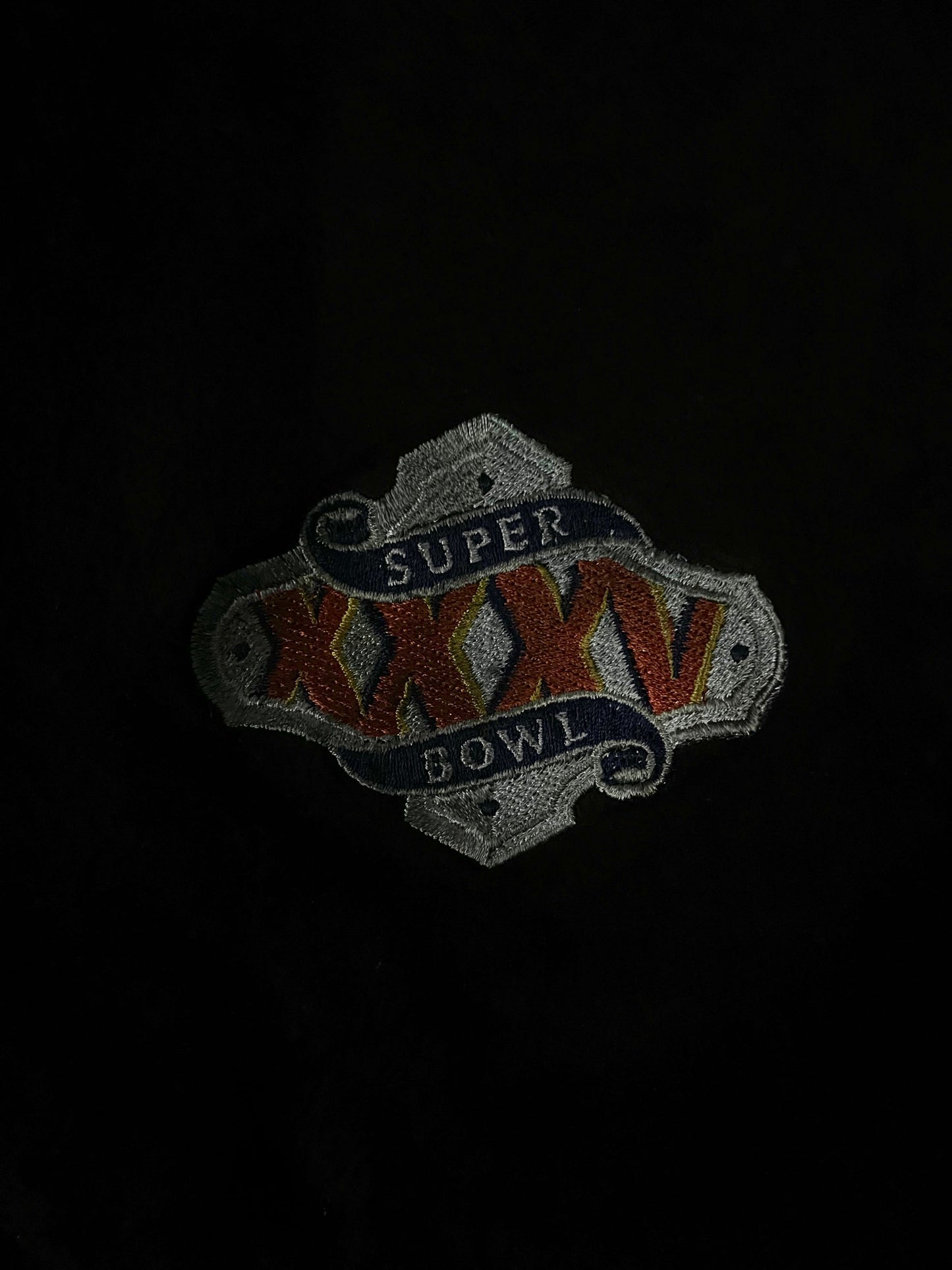 Vintage 2000s Super Bowl 25 Jeff Hamilton jacket