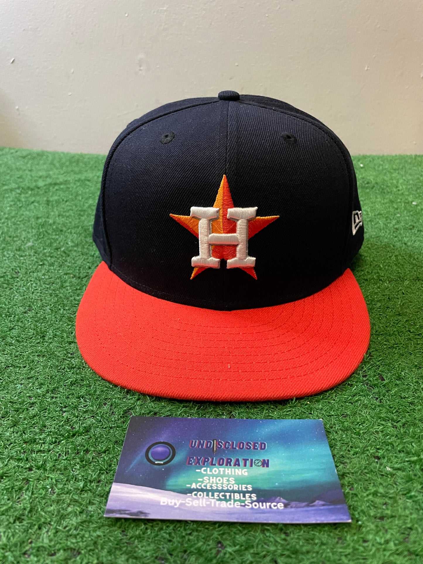 Houston Astros MLB New Era Fitted hat