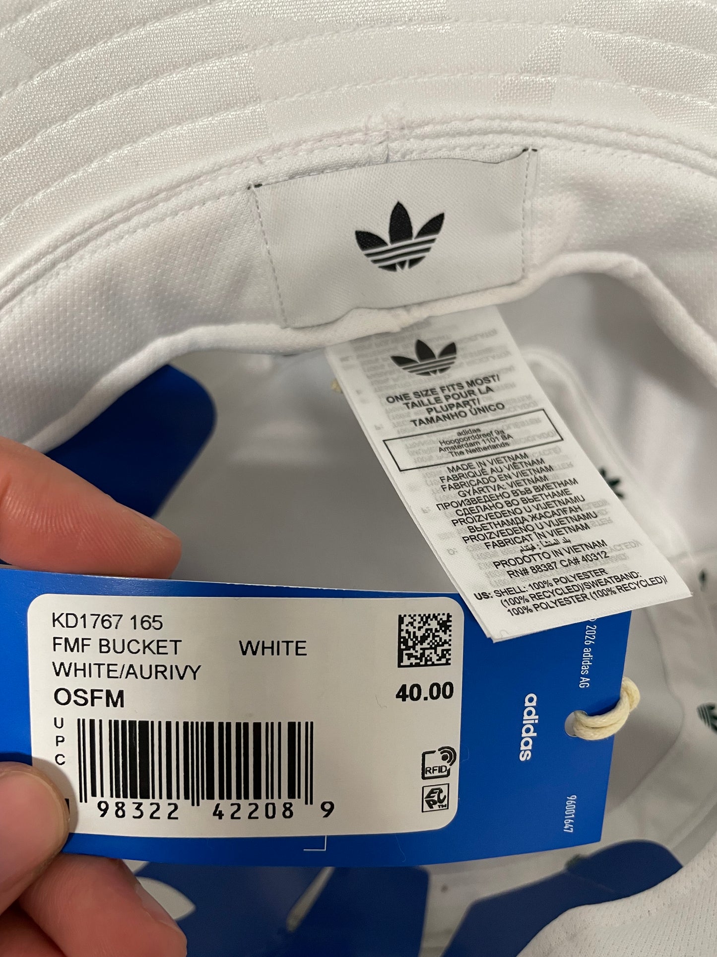 Adidas Mexico soccer bucket hat