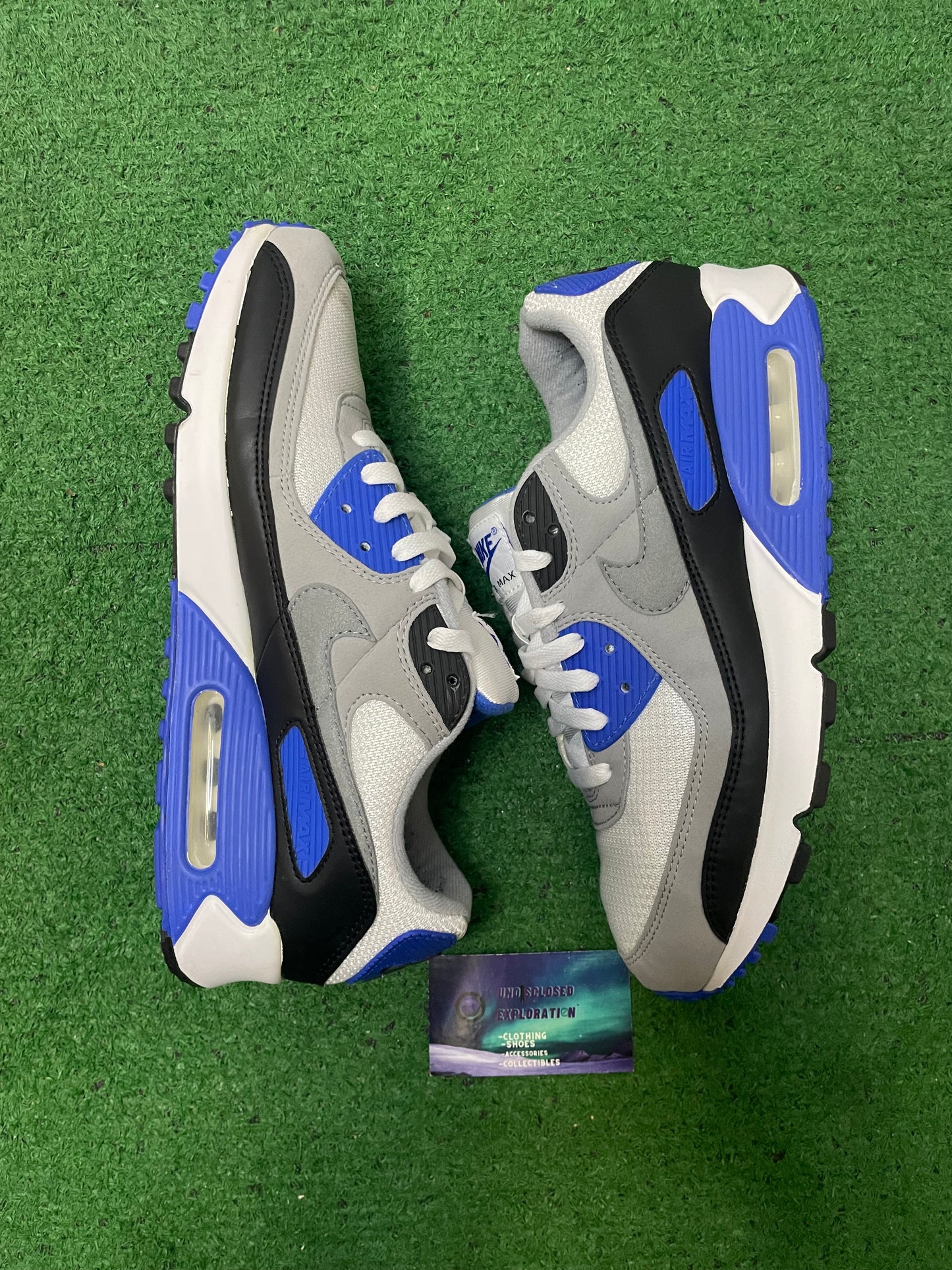 Nike Air Max 90 hyper royal size 11men/12.5women