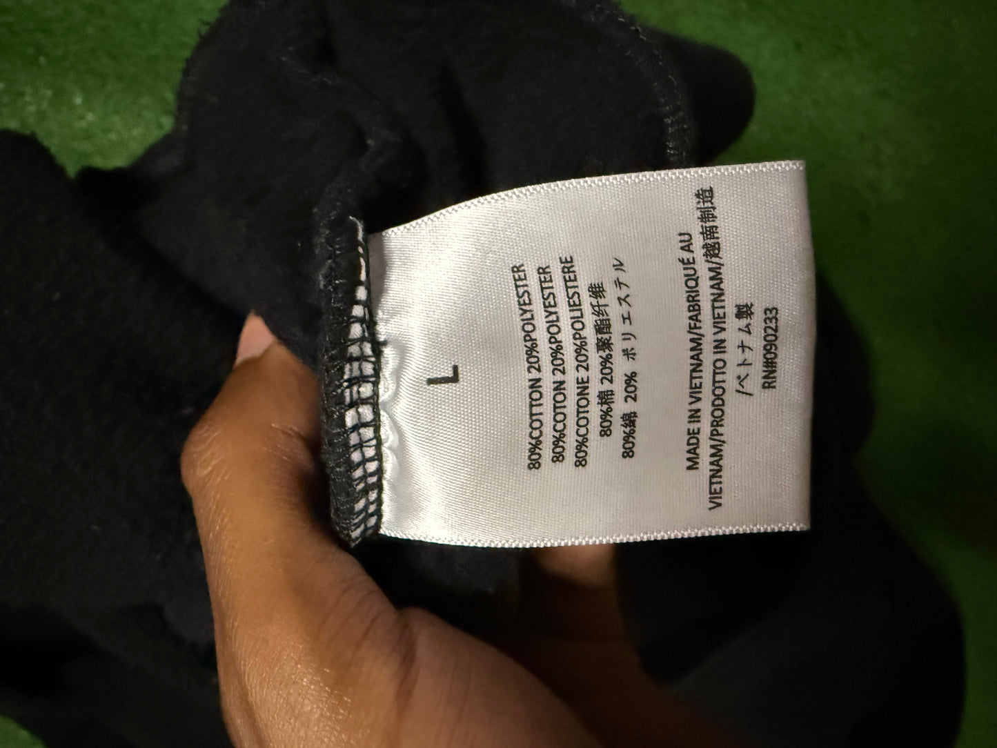 Fear of God Essentials Hoodie Jet Black