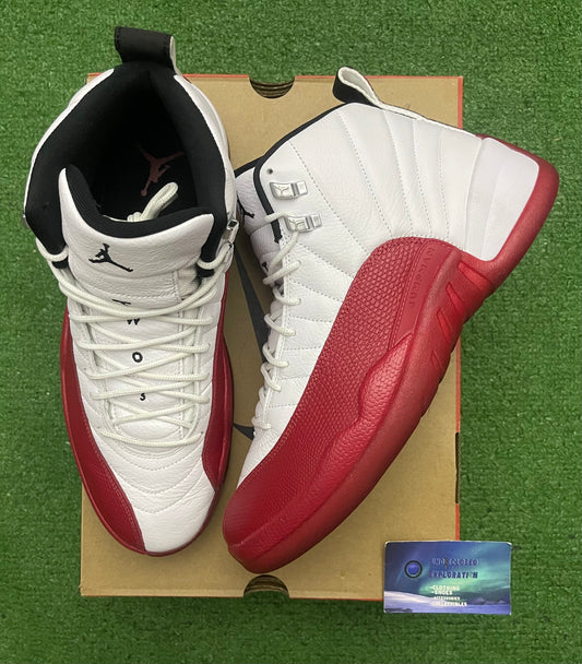Jordan 12 Cherry 12 Men/13.5 Women “Preowned”