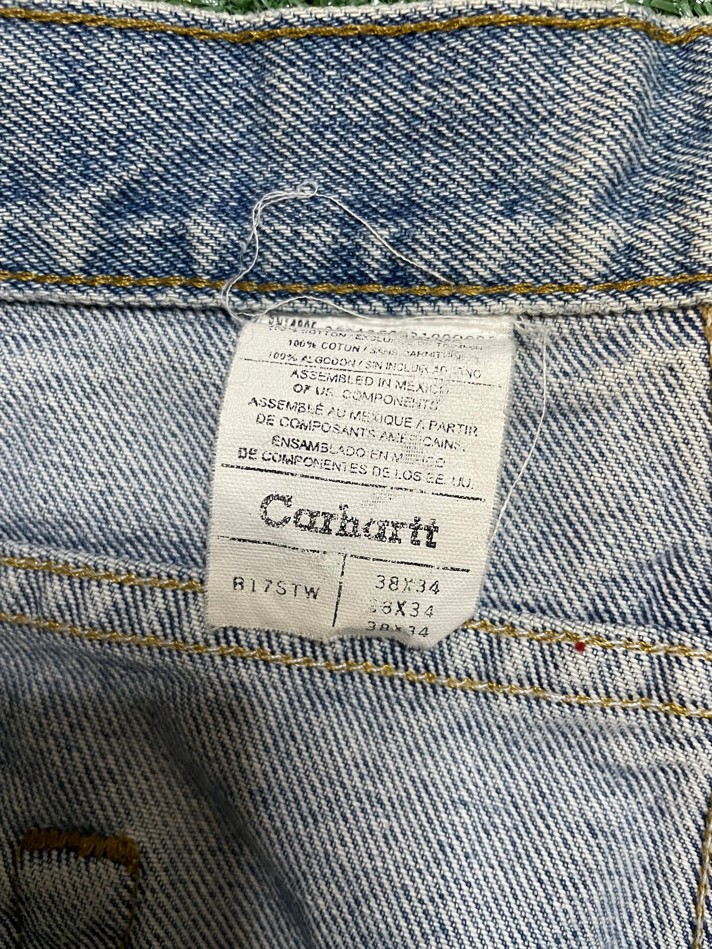 Vintage Carhartt light wash jeans
