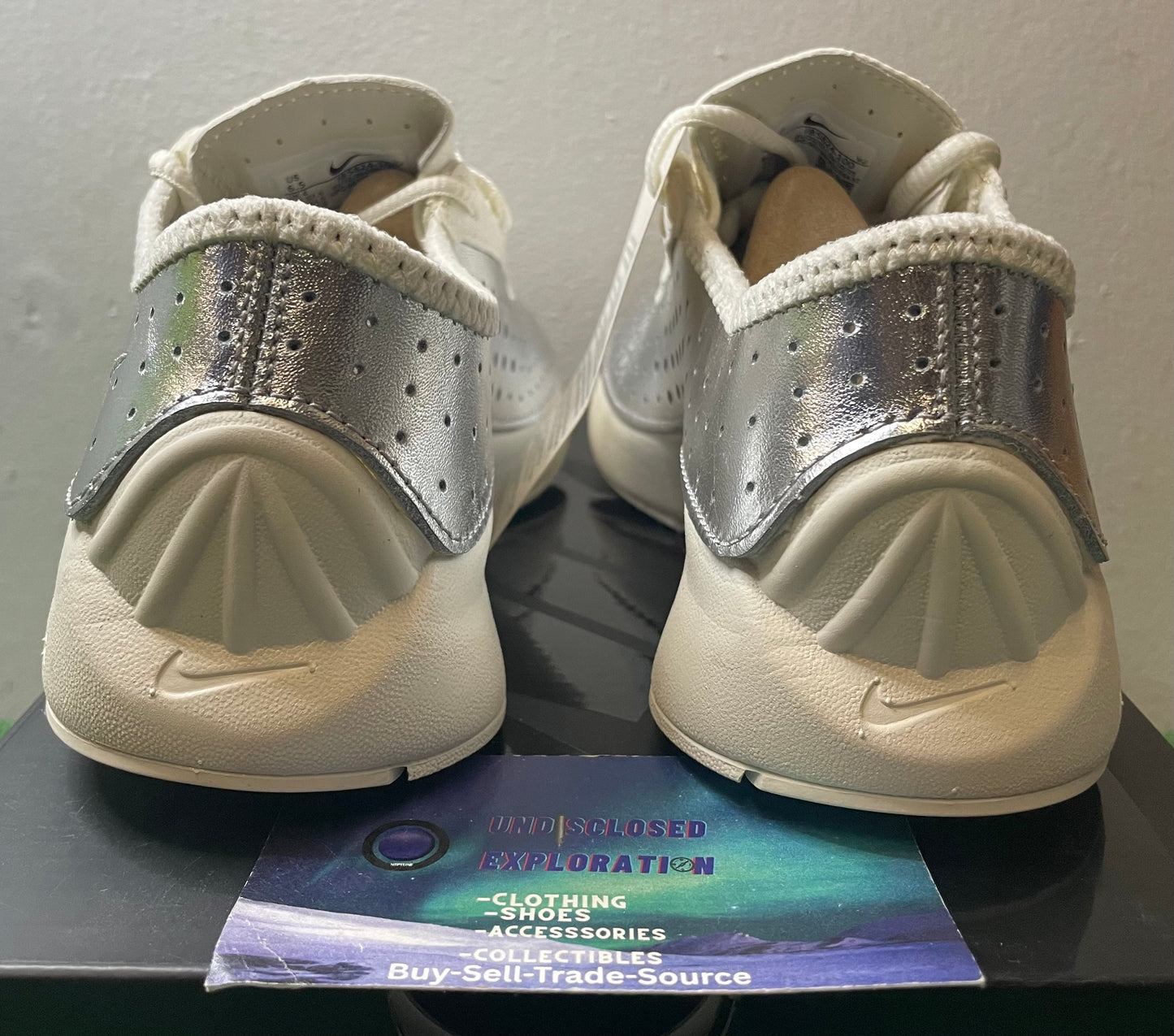 Nike Air Superfly silver pale ivory