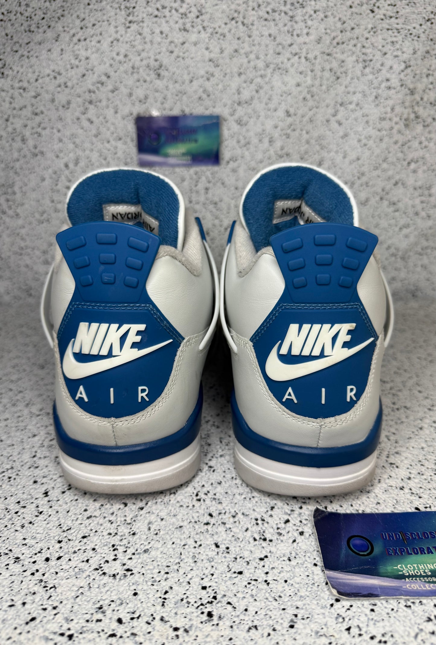 Jordan 4 Military Blue 10 Men/11.5 Women “Preowned”