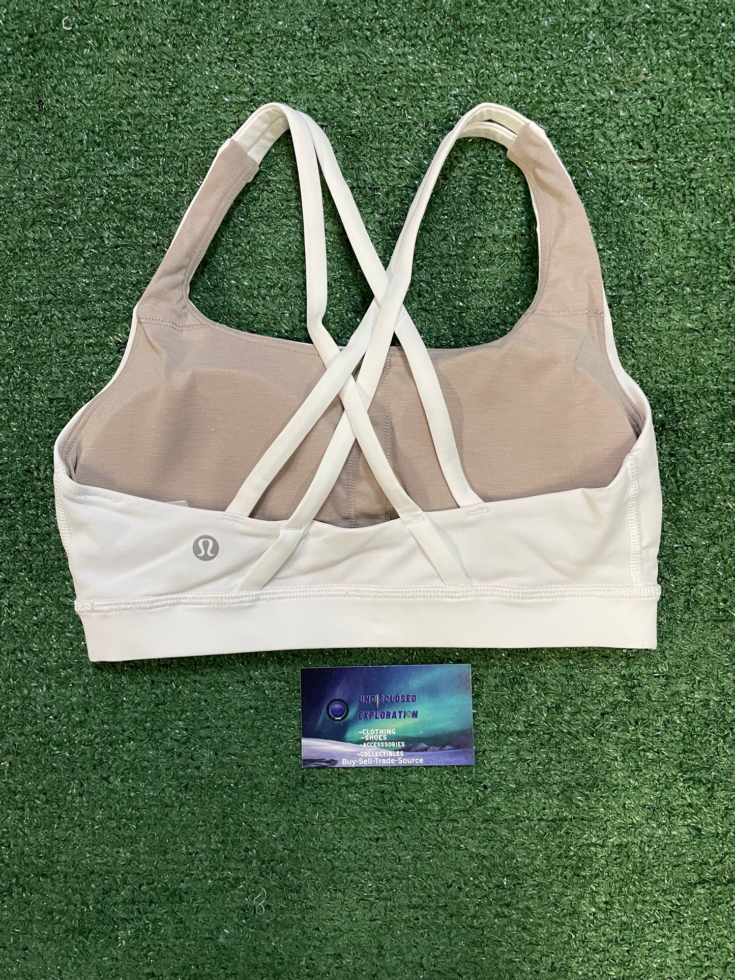 Lululemon energy white bra