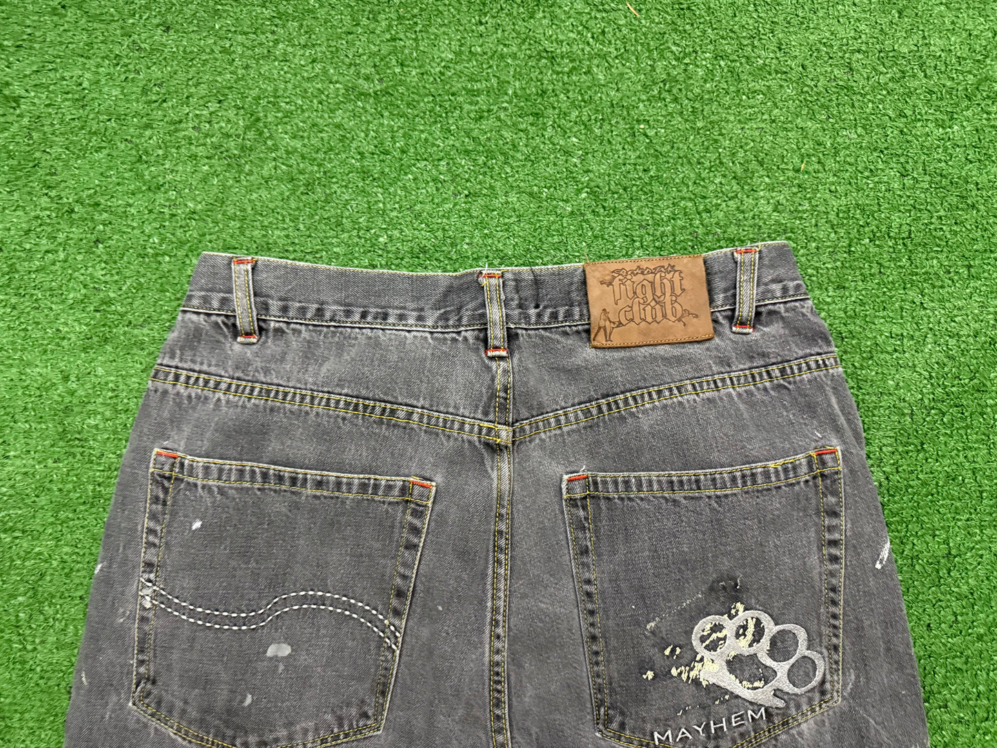 Vintage Y2K Crooked Ink Jeans