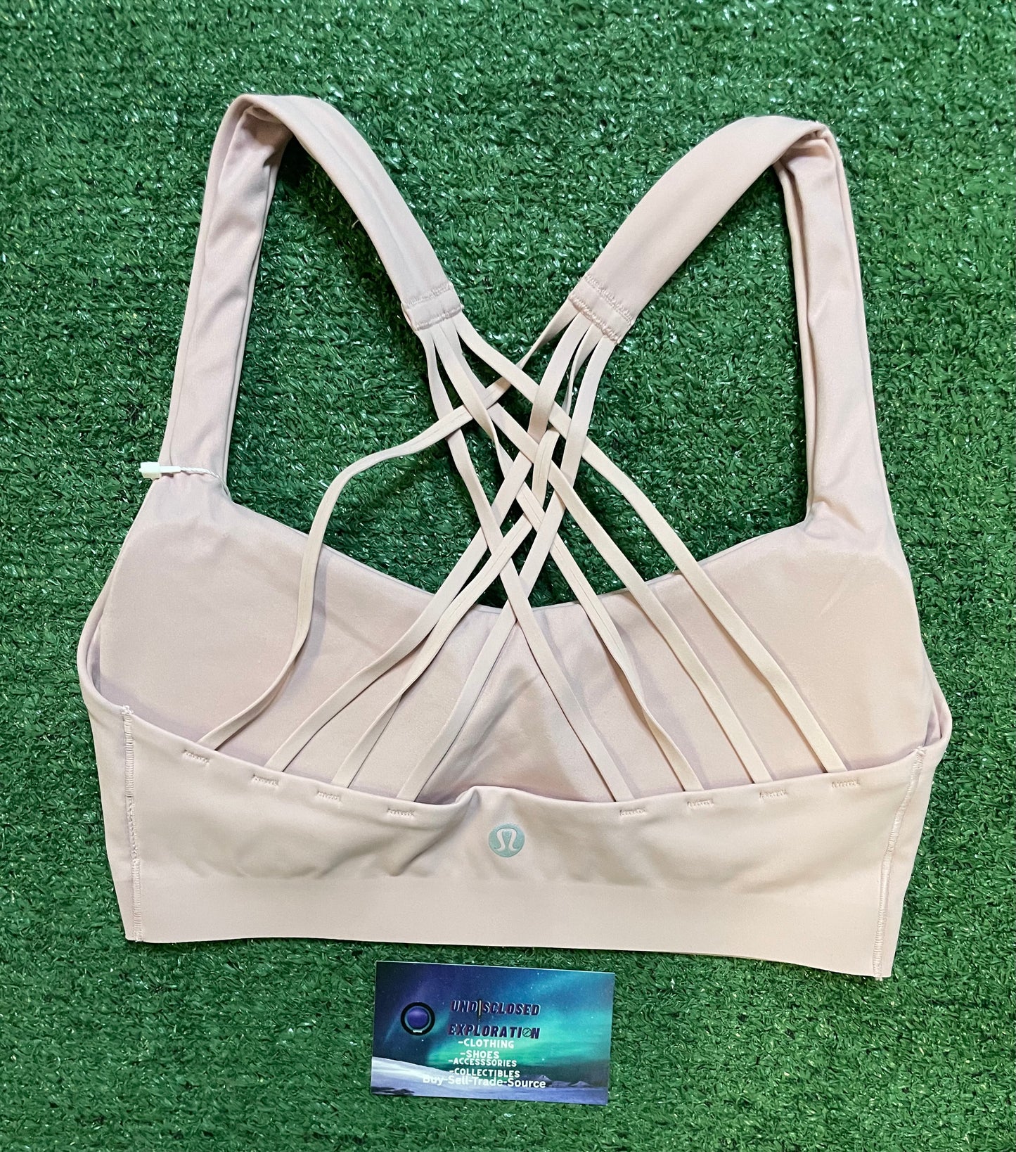 lululemon FlexyFlex pink yoga bra