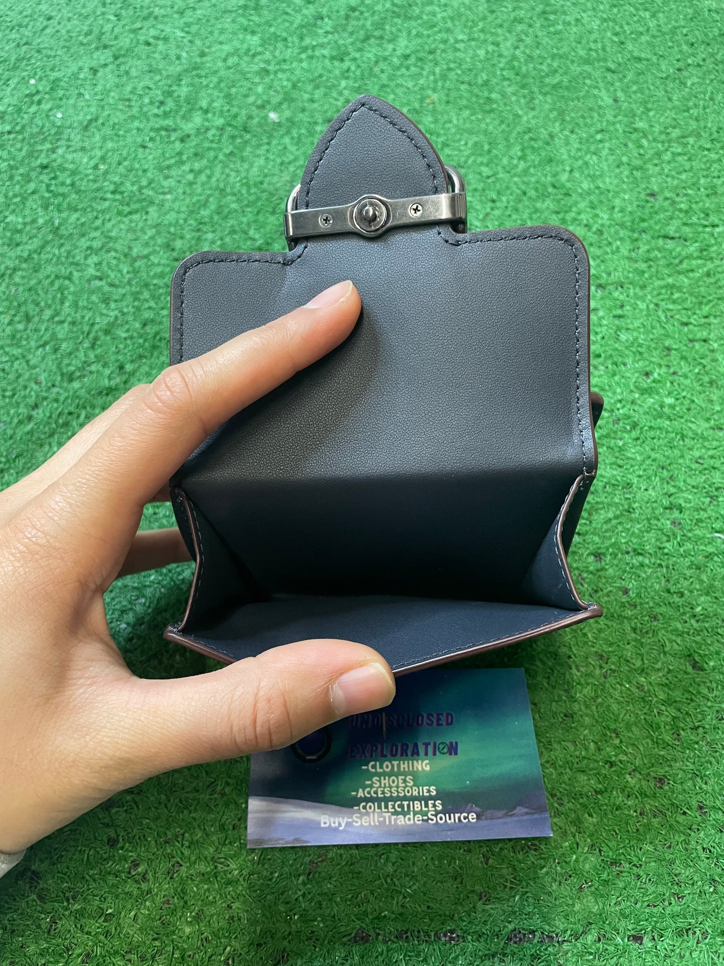 Coach Morgan navy wallet