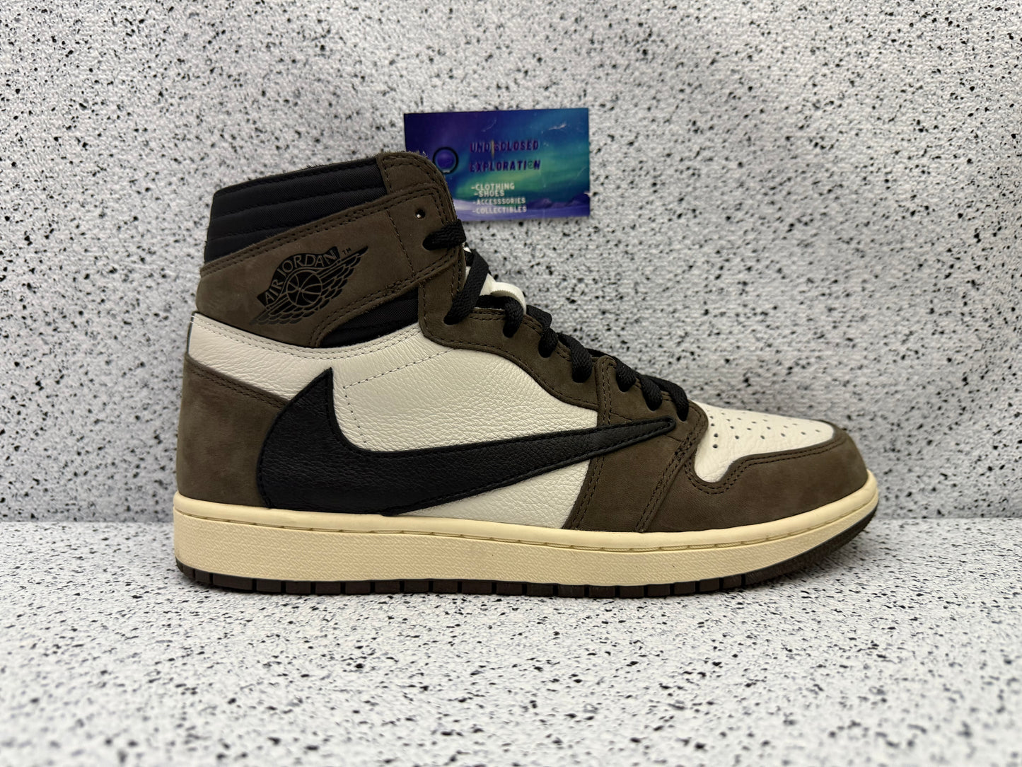 Jordan 1 High Travis Scott Mocha 10 Men/11.5 Women “Preowned”