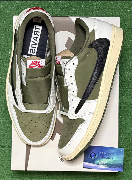 Jordan 1 Low Travis Scott Medium Olive