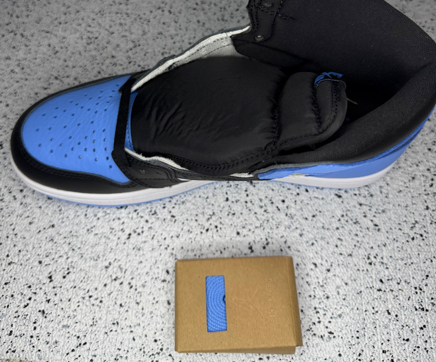 Jordan 1 UNC Toe