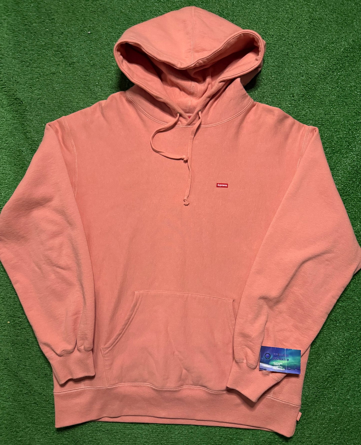 Supreme Small Box Logo Hoodie Dusty Coral