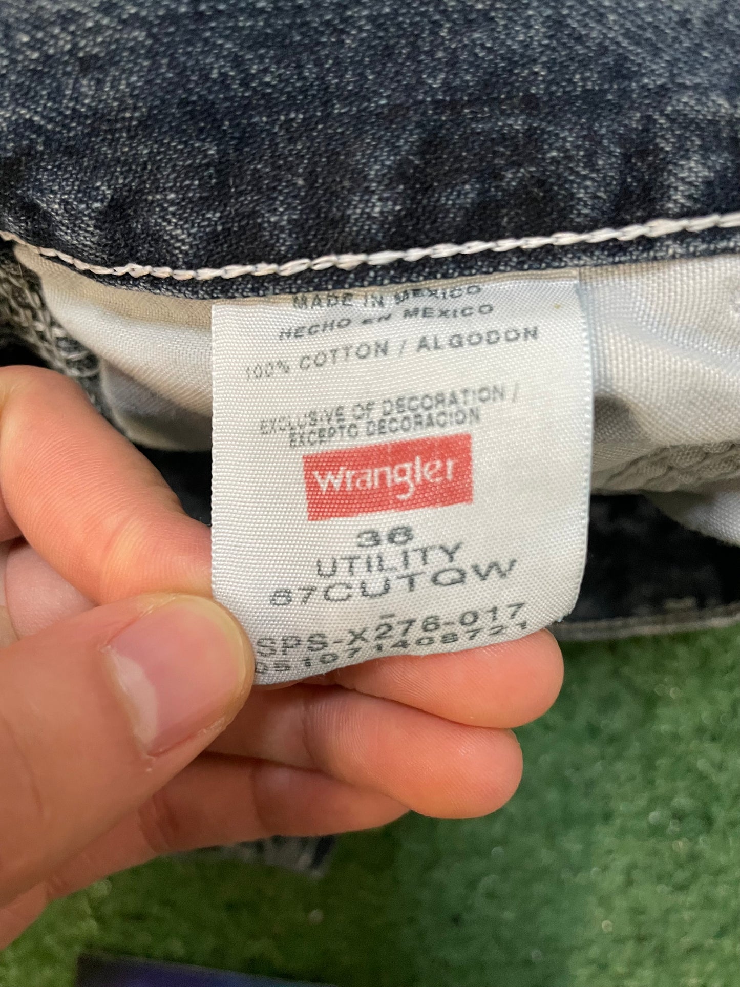Vintage Wrangler dark wash Jean shorts