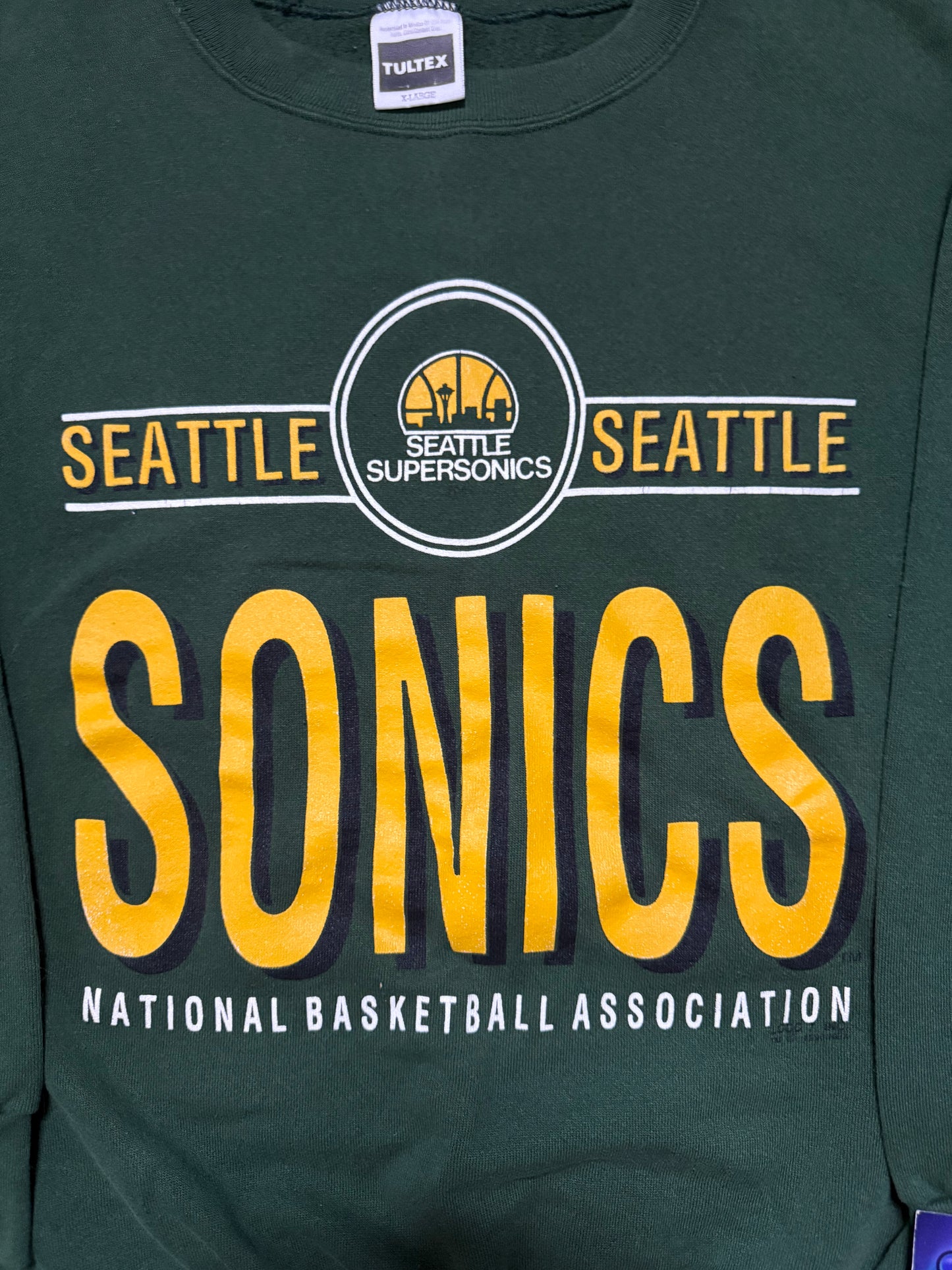 Vintage Seattle SuperSonics Crewneck