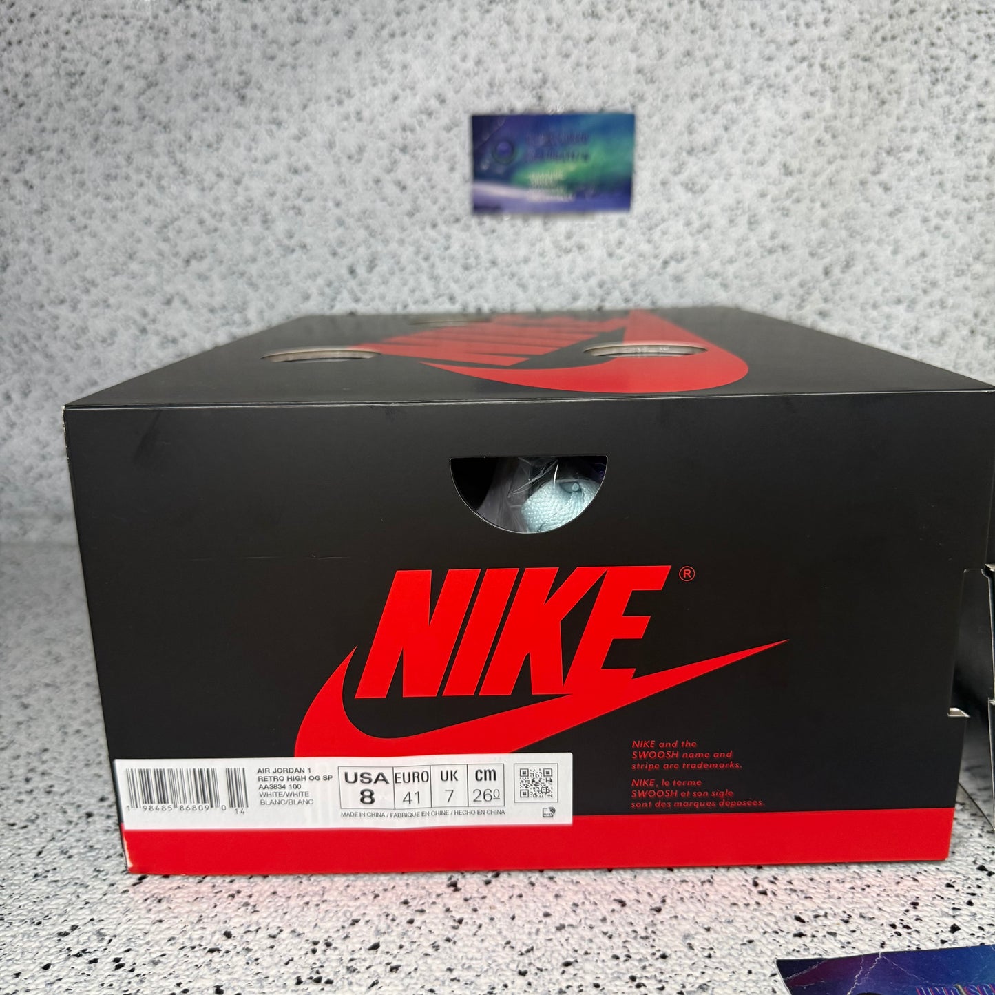 Jordan 1 VAA Alaska Off White
