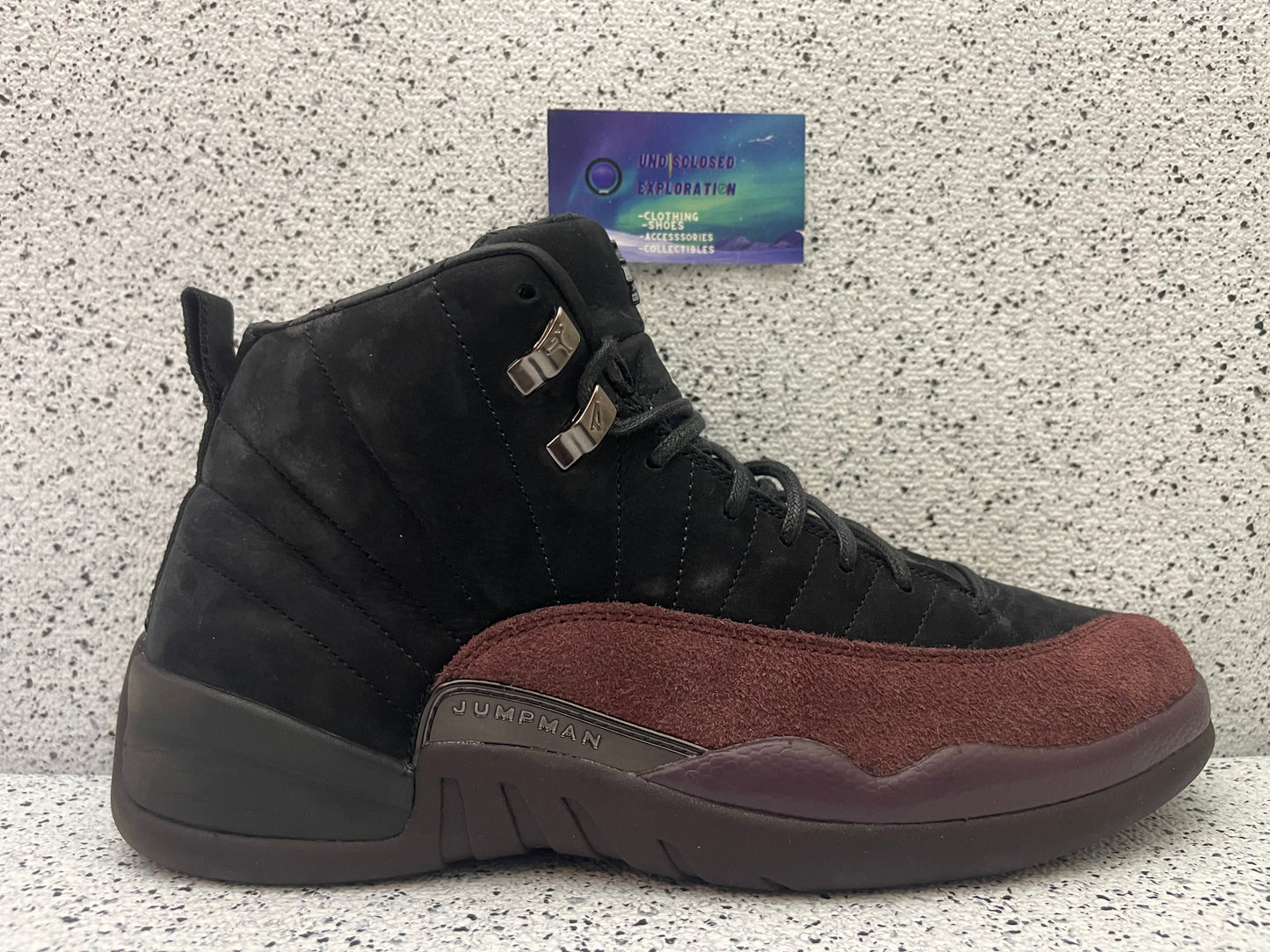 Jordan 12 A Ma Manieré Black 11.5 Men/13 Women “Preowned”