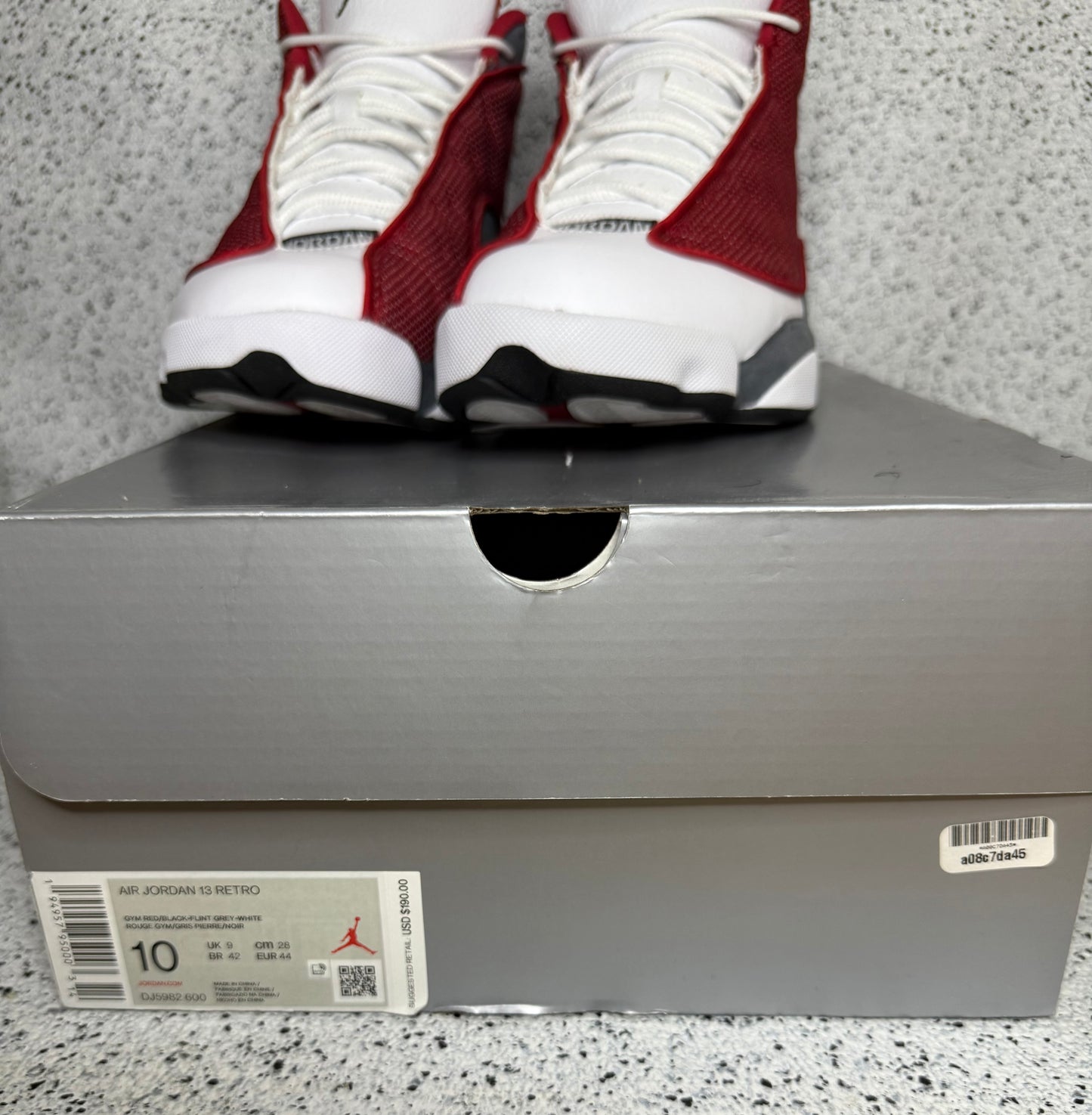 Jordan 13 Red Flint 10 Men/11.5 Women “Preowned”