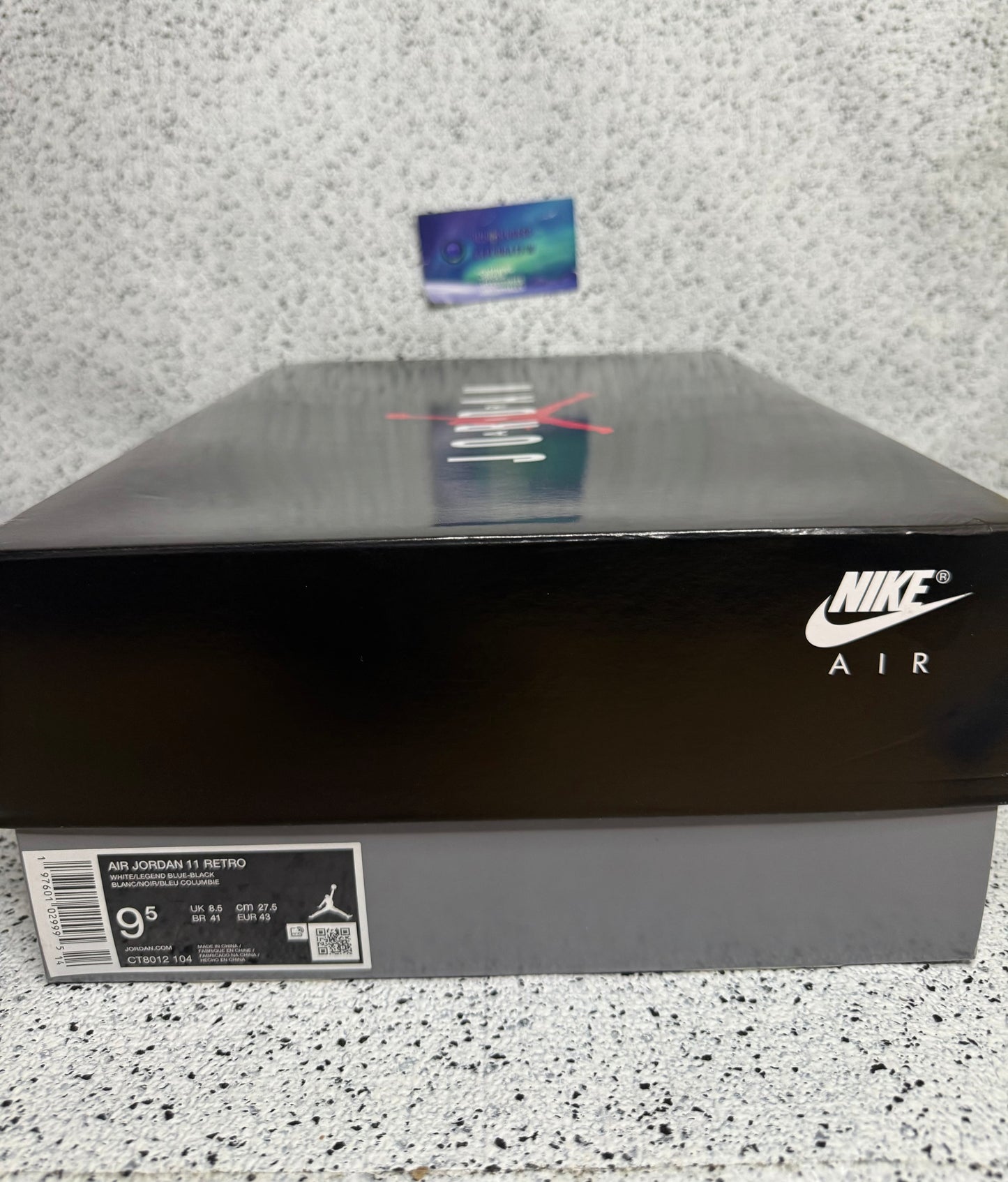 Jordan 11 Legend Blue 9.5 Men/11 Women “Preowned”