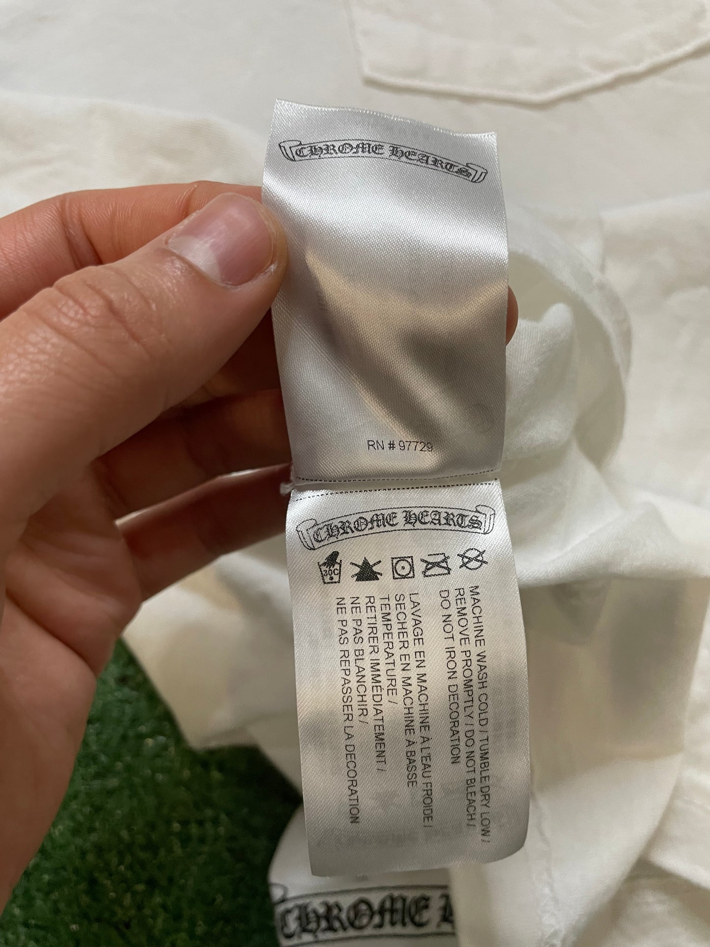 Chrome Hearts fuck you longsleeve tee