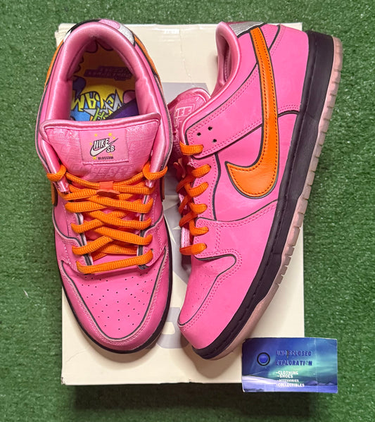 Nike Dunk SB Low PowerPuff Girls Blossom 10 Men/11.5 Women “Preowned”