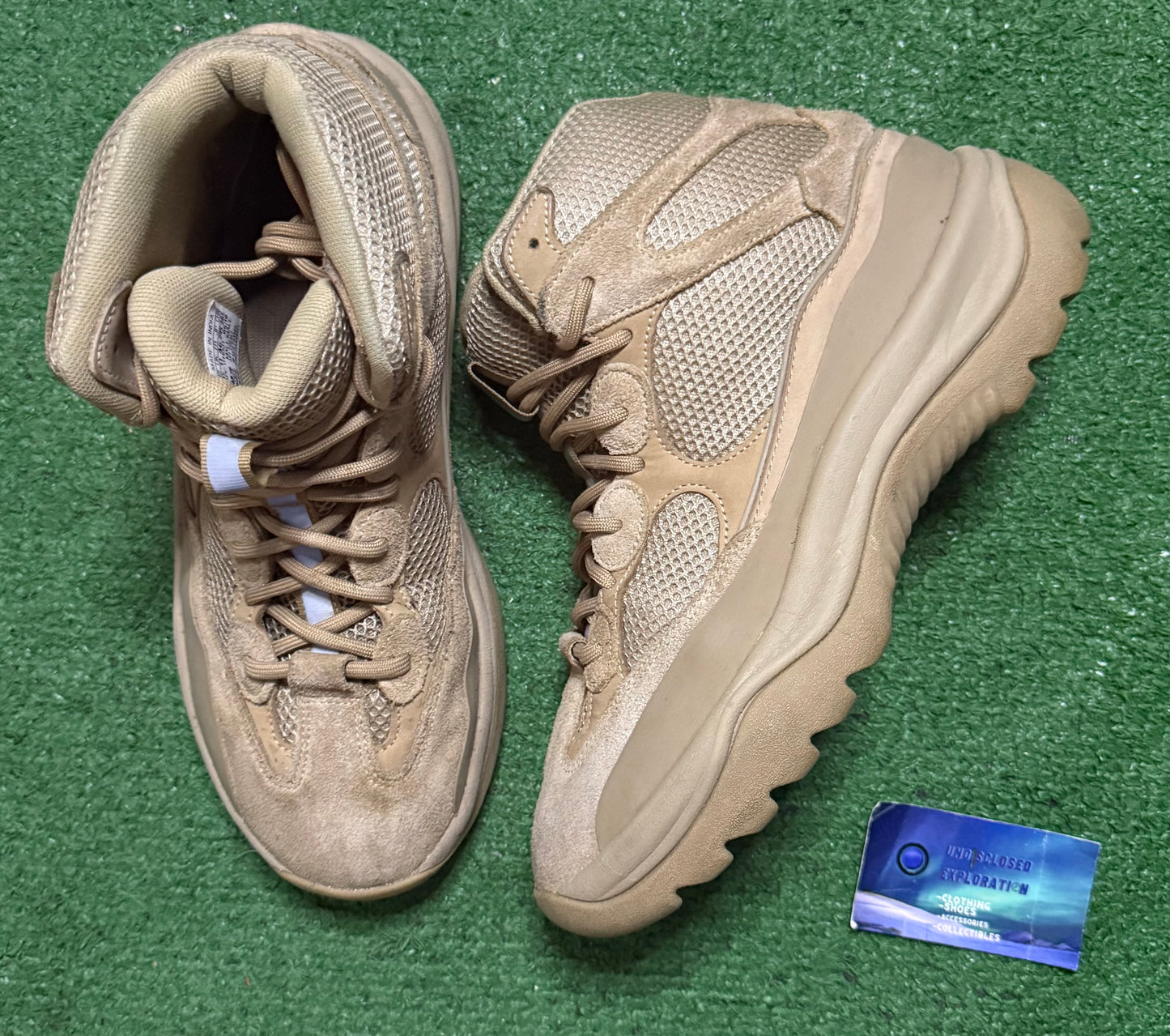Adidas Yeezy Desert Boot Rock 11.5 Men/13 Women “Preowned”