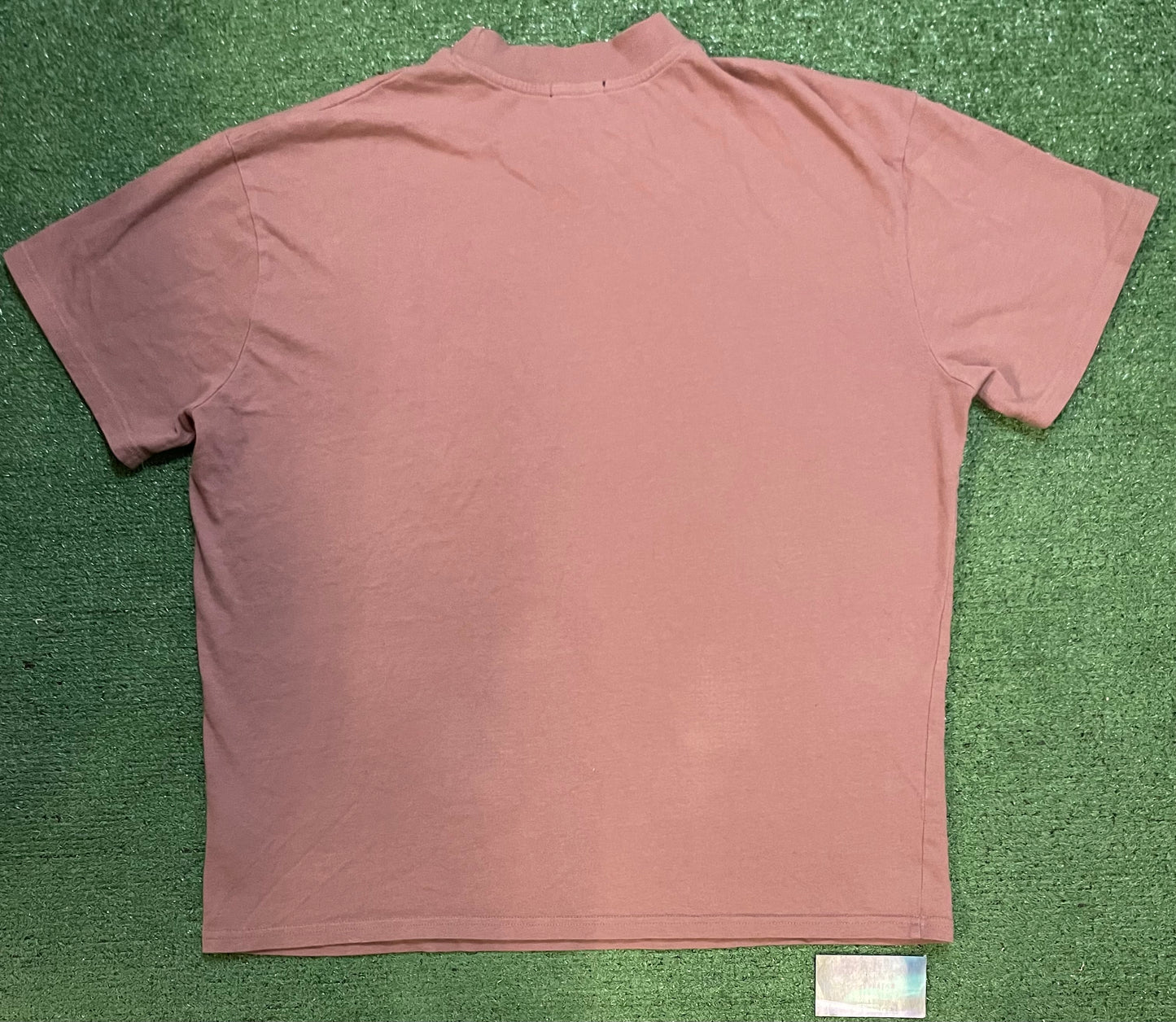 boohooMAN salmon basic tee