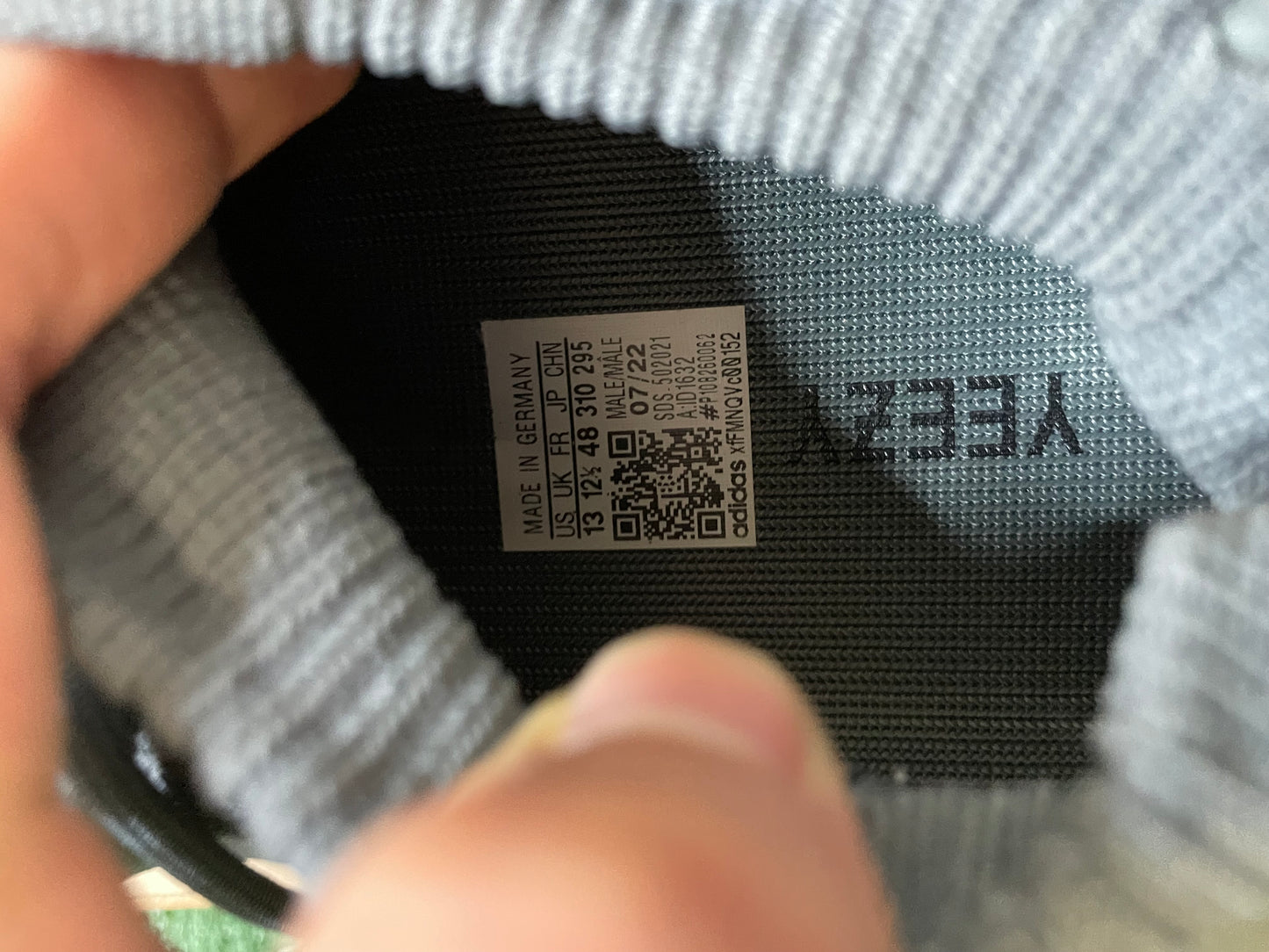 Yeezy 450 stone teal size 13men/14.5women