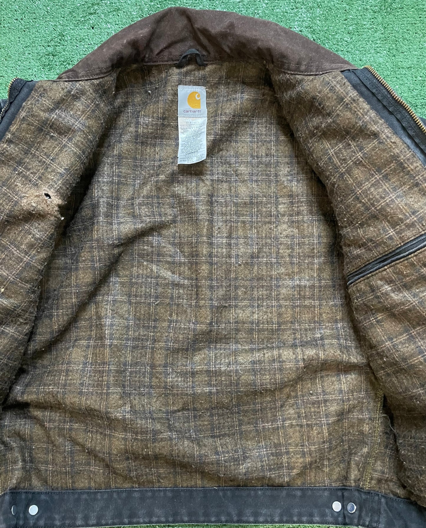 Vintage 2000s Carhartt black Detroit jacket