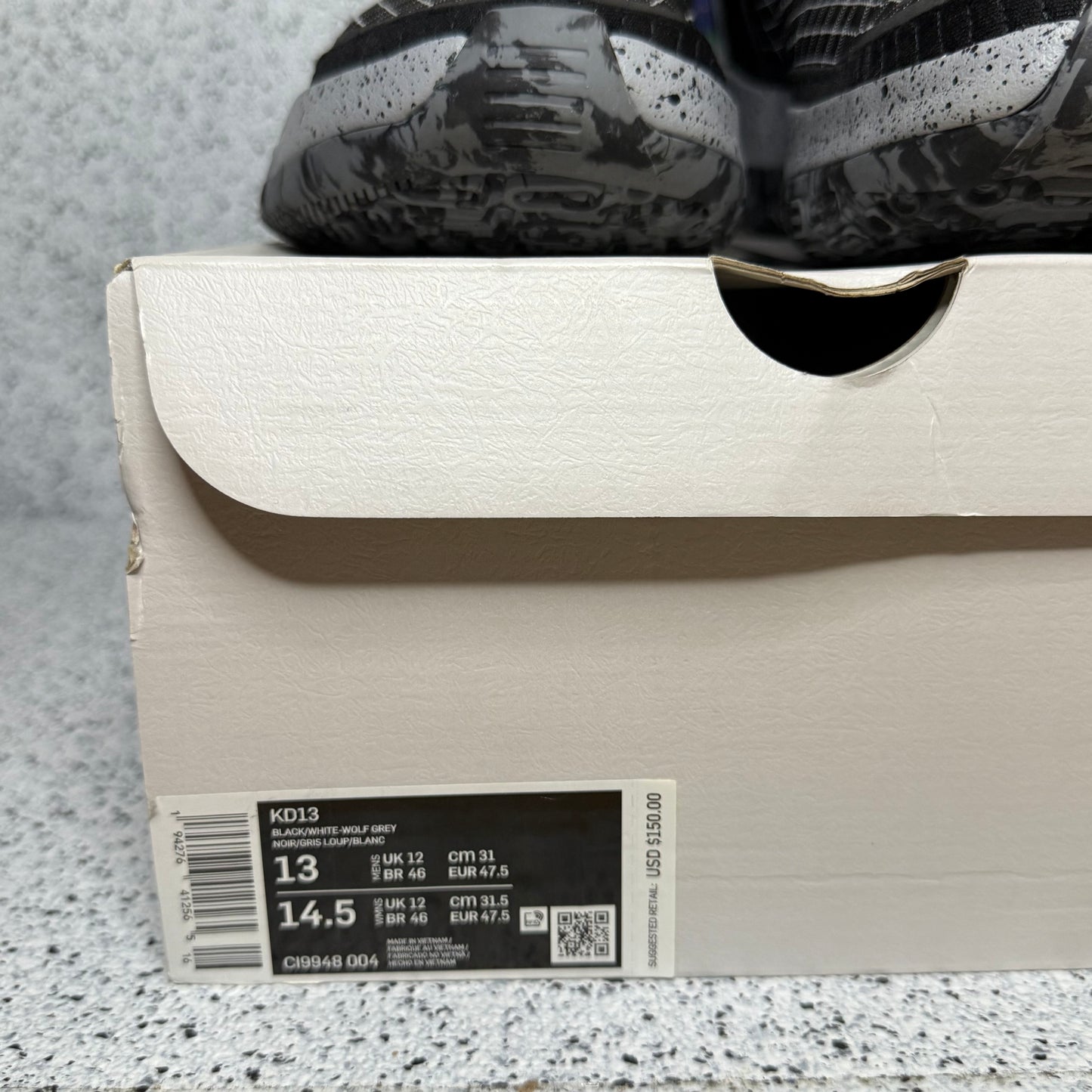 Nike KD 13 Oreo 13 Men/14.5 Women “Preowned”