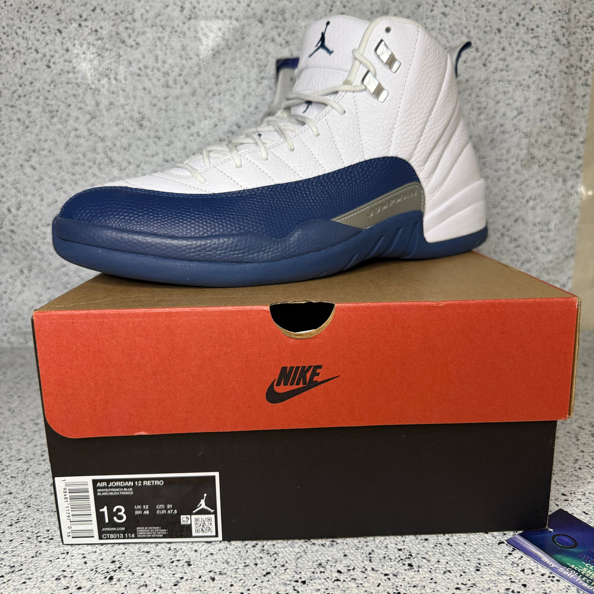 Jordan 12 French Blue 2025 13 Men “Preowned”