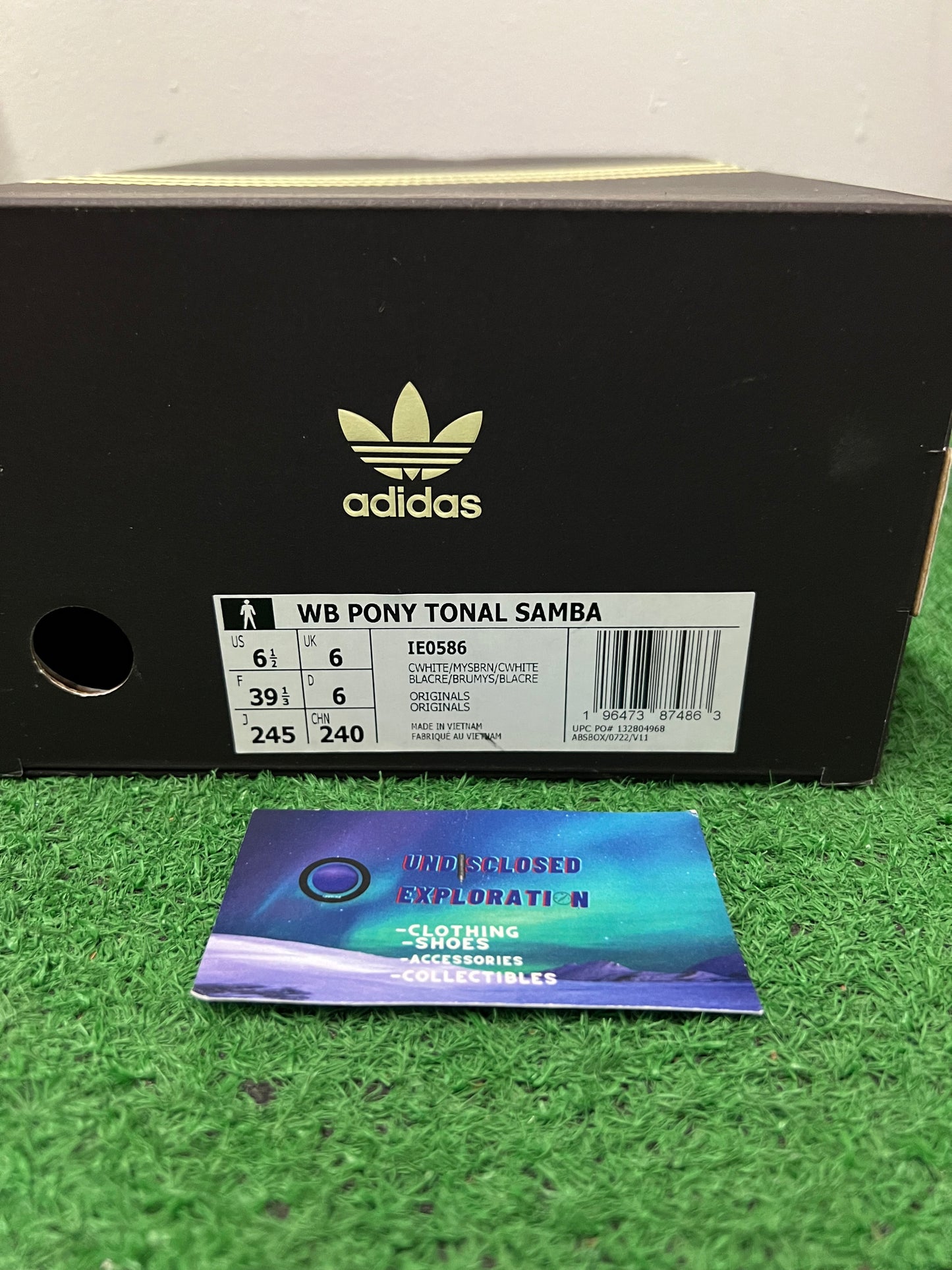 Adidas X Wales Bonner pony cream white size 6.5men/8women