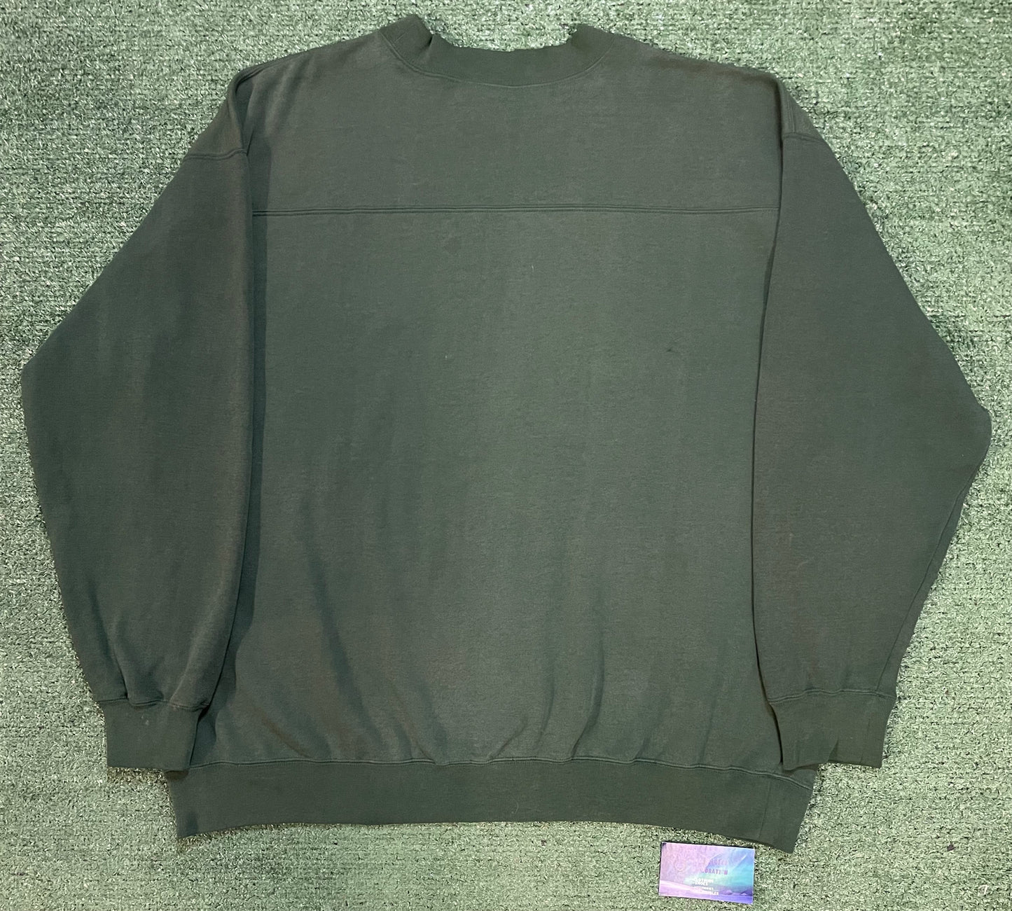 Vintage 1990s Seattle Sonics Western Divison embroidered Crewneck