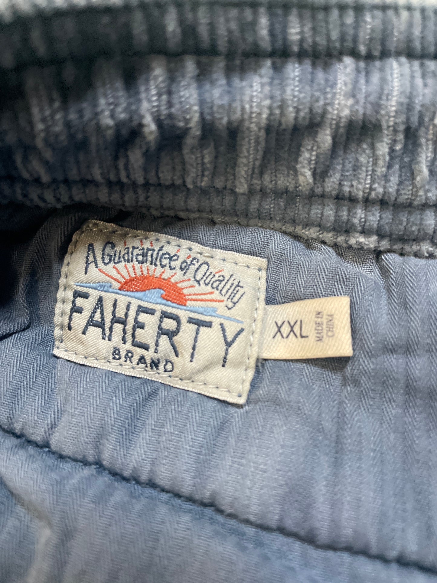 Faherty indigo shorts