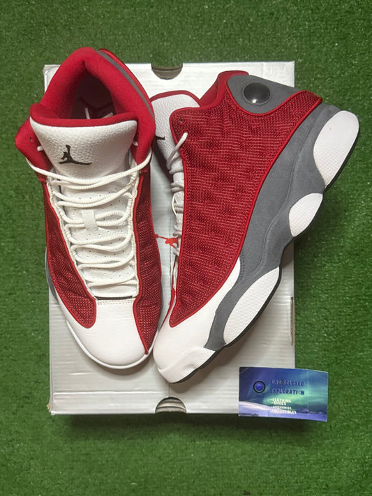 Jordan 13 Red Flint 10 Men/11.5 Women “Preowned”