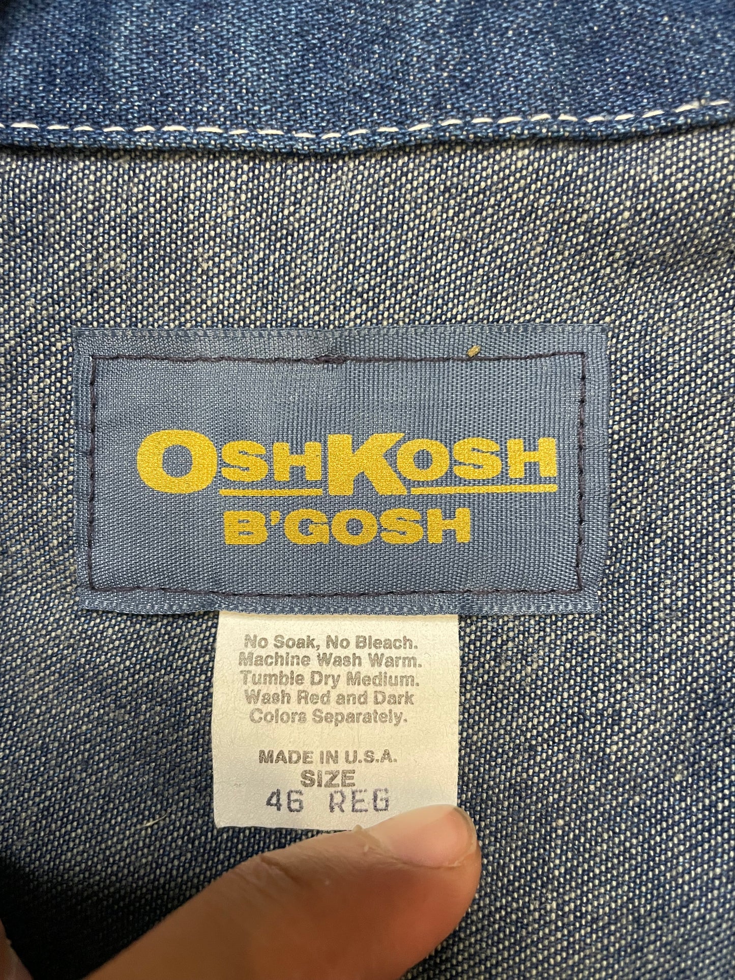 Vintage 1960s OshKosh denim Jacket