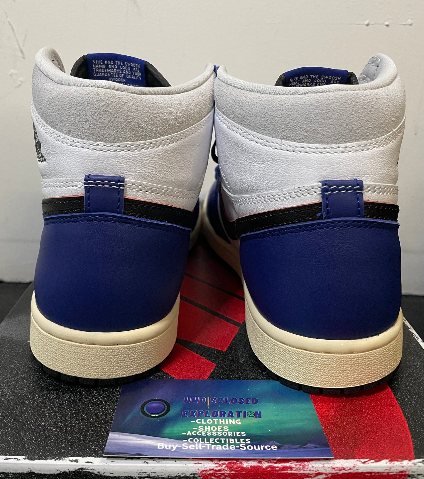 Air Jordan 1 high deep royal blue rare air