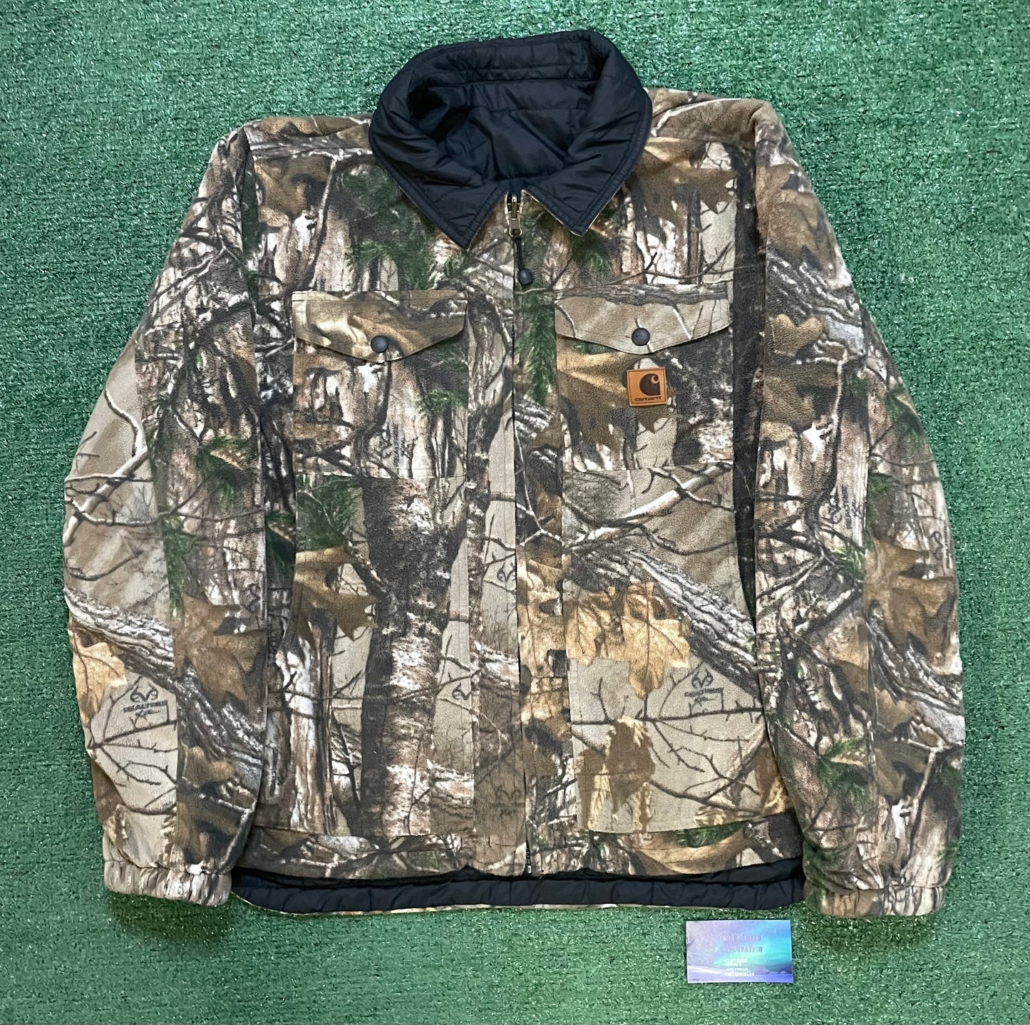 Carhartt real tree camo Reversible fleece