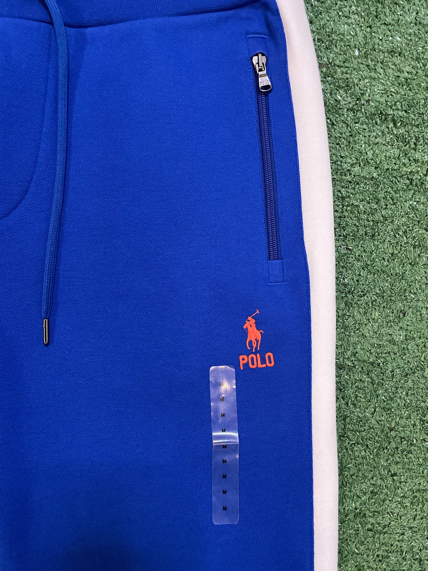 Polo Ralph Lauren blue double knit track pants