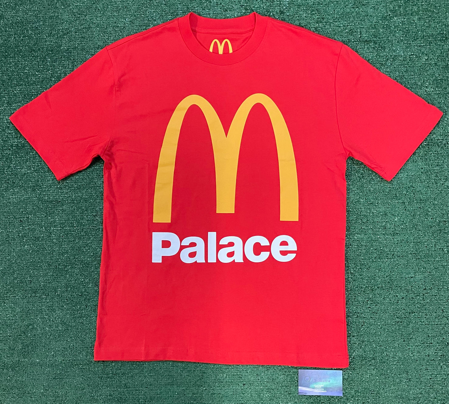 Palace X McDonalds logo tee