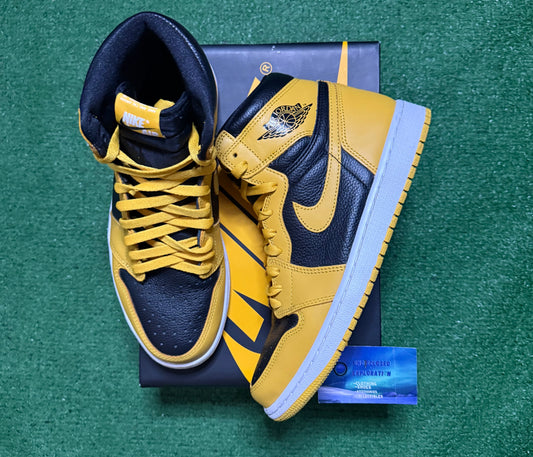 Jordan 1 Pollen 9 Men/10.5 Women “Preowned”