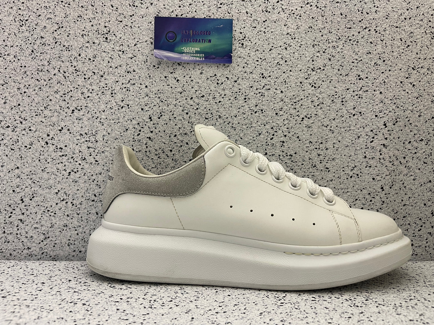 Alexander McQueen Oversized White/Silver 42.5 EU/9.5 Men “Preowned”