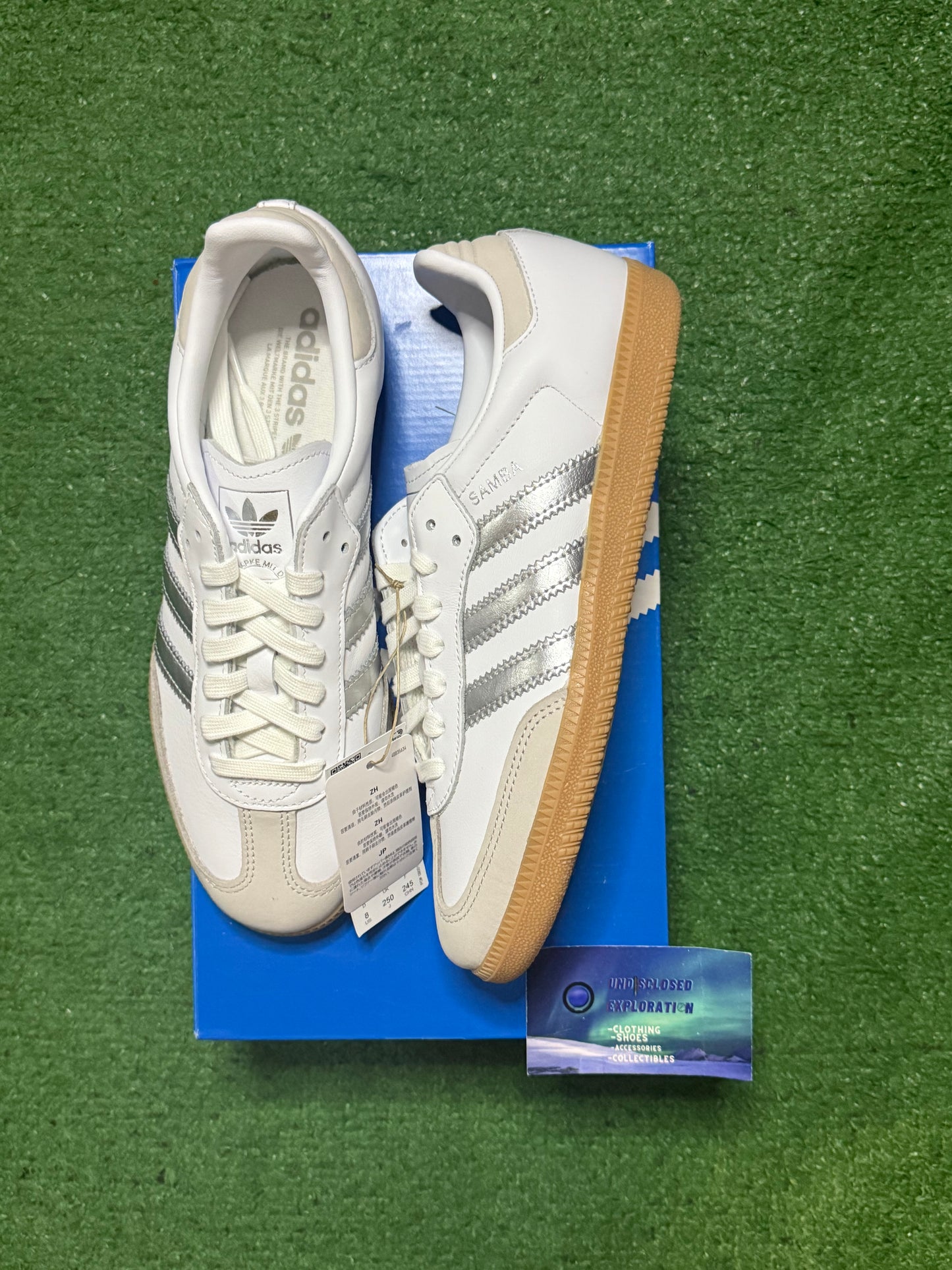 Adidas Samba Og White Silver