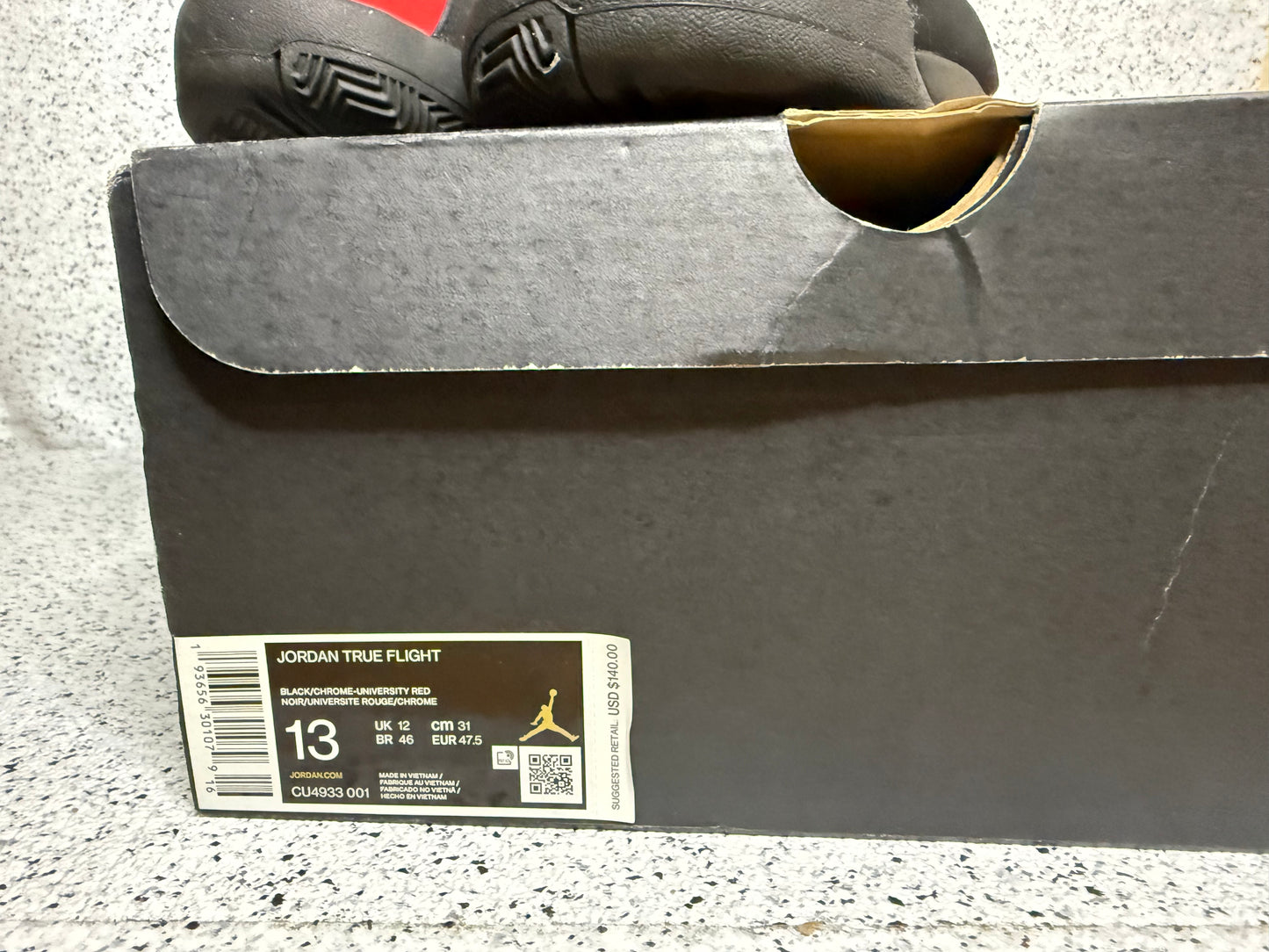 Jordan True Flight 13 Men/14.5 Women “Preowned”