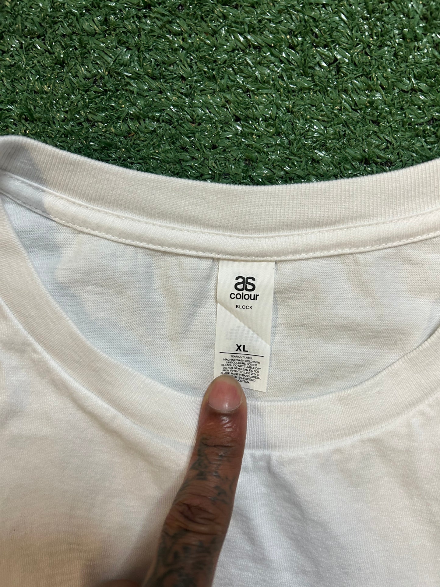 malice 365 white tee