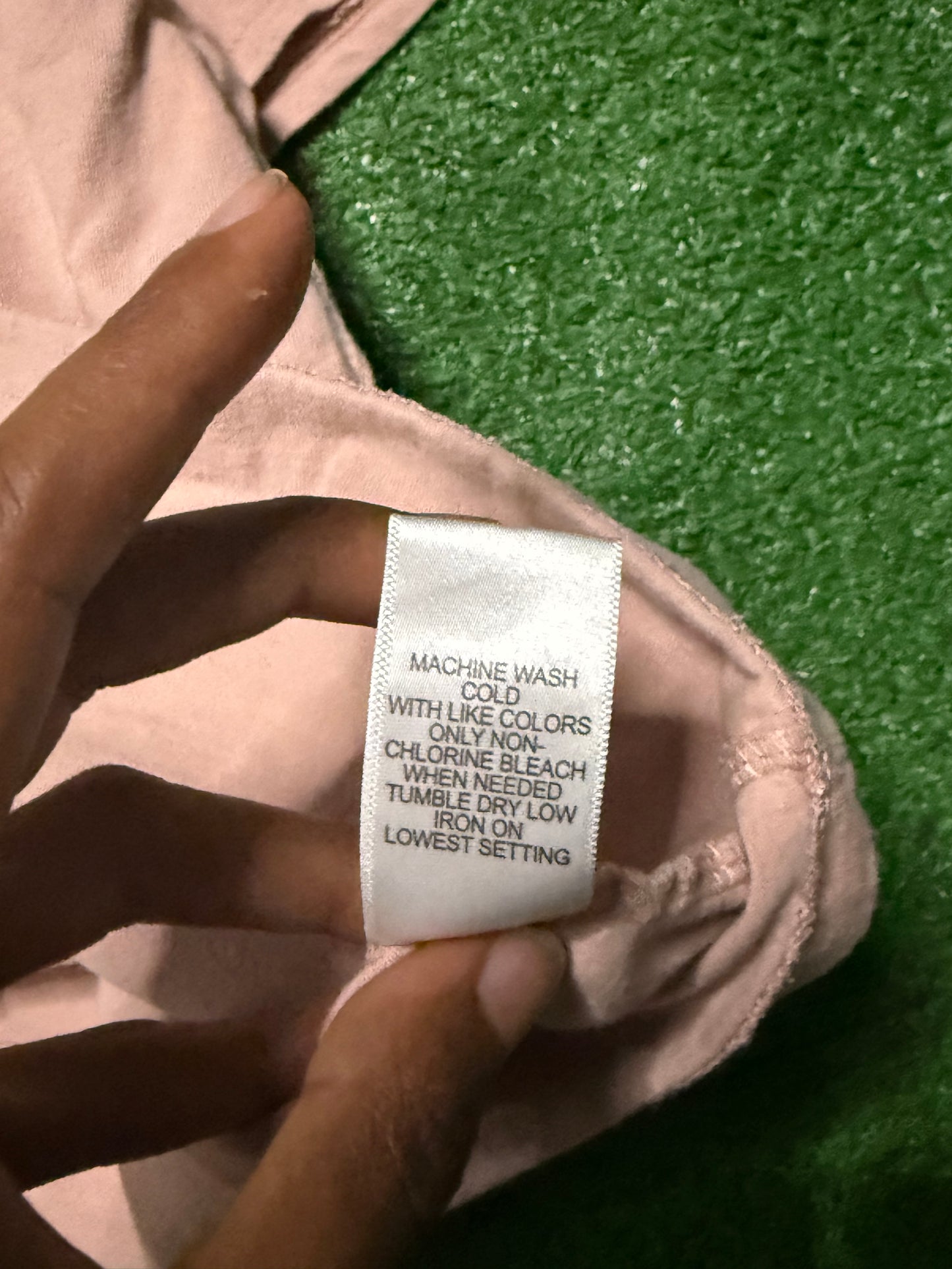 Fear Of God Essentials Blush Pink Shirt FW19