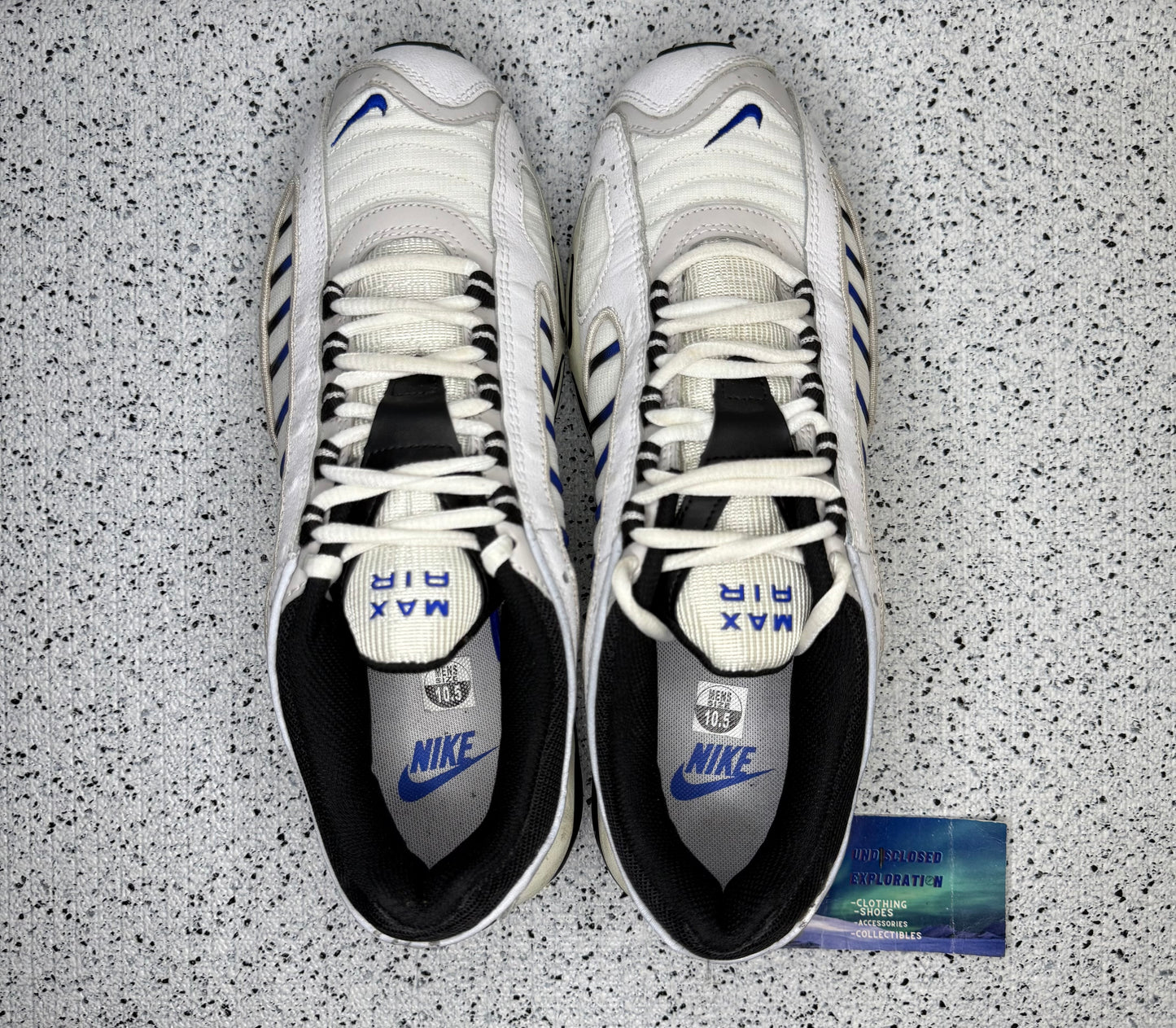Nike Air Max Tailwind 4 Racer Blue 10.5 Men/12 Women “Preowned”